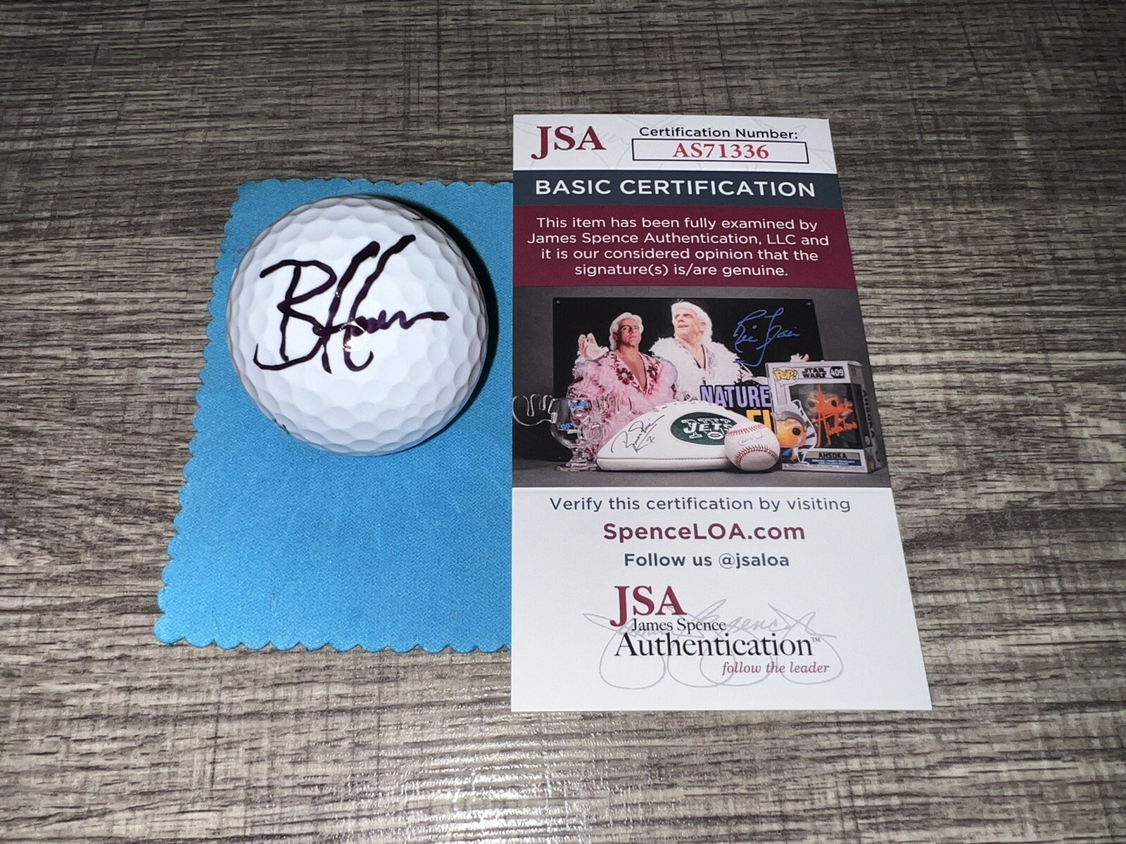 Brian Harman Signed Official Titleist Golf Ball PGA Champion JSA Cert