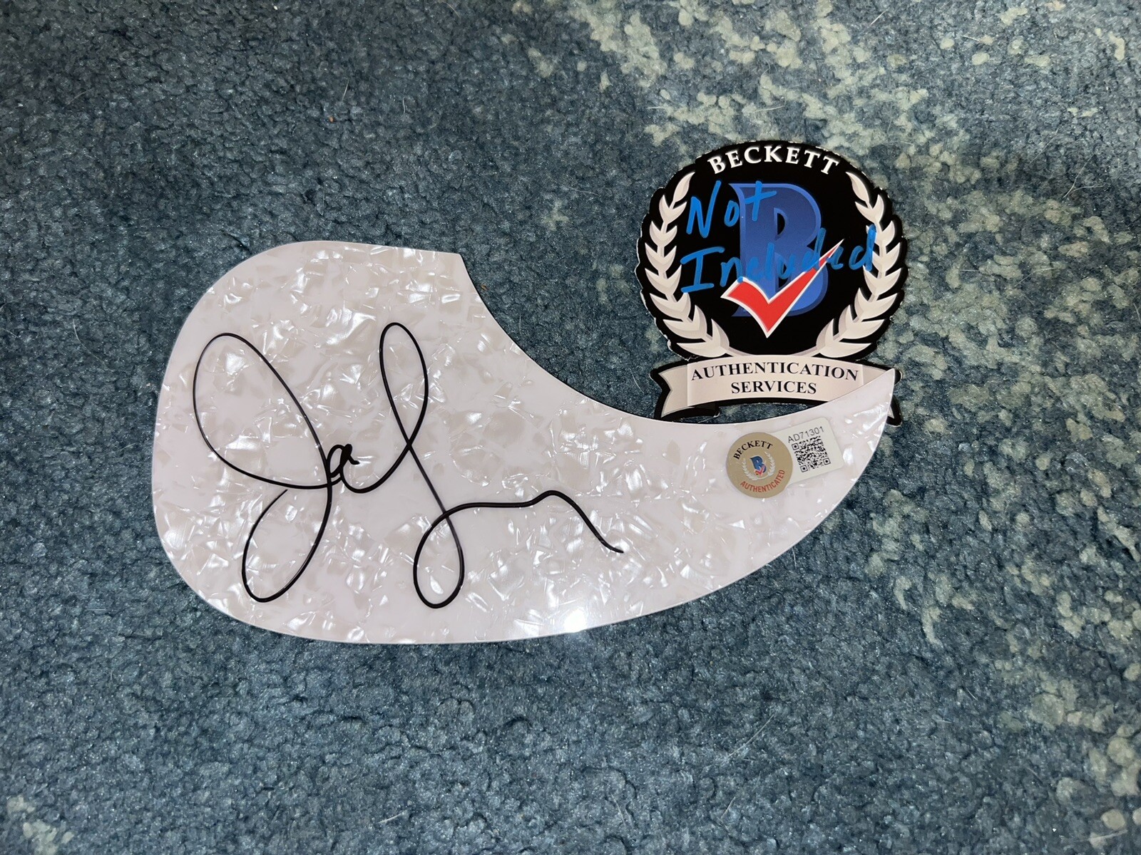 John Stamos Signed Acoustic Pickguard TV & Music Superstar Beckett