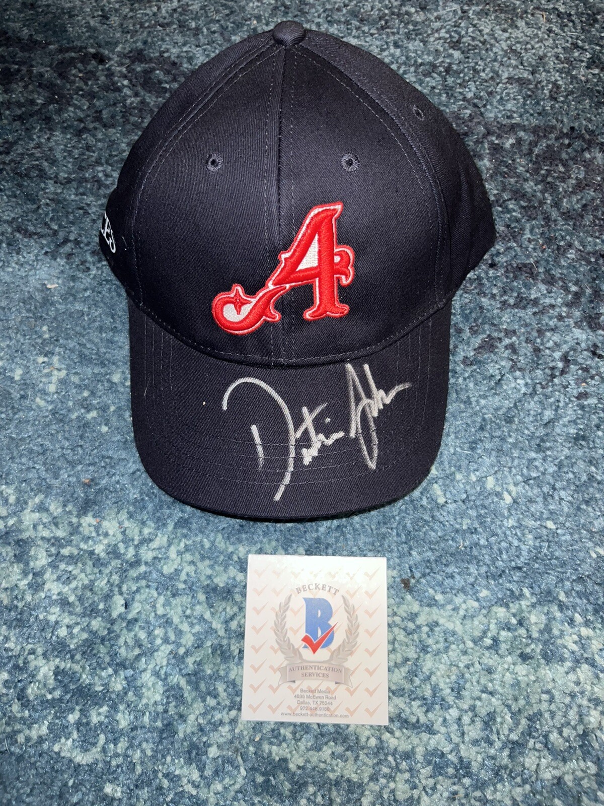 Dustin Johnson Signed Official LIV Golf 4 Aces Cap Champions Beckett #2