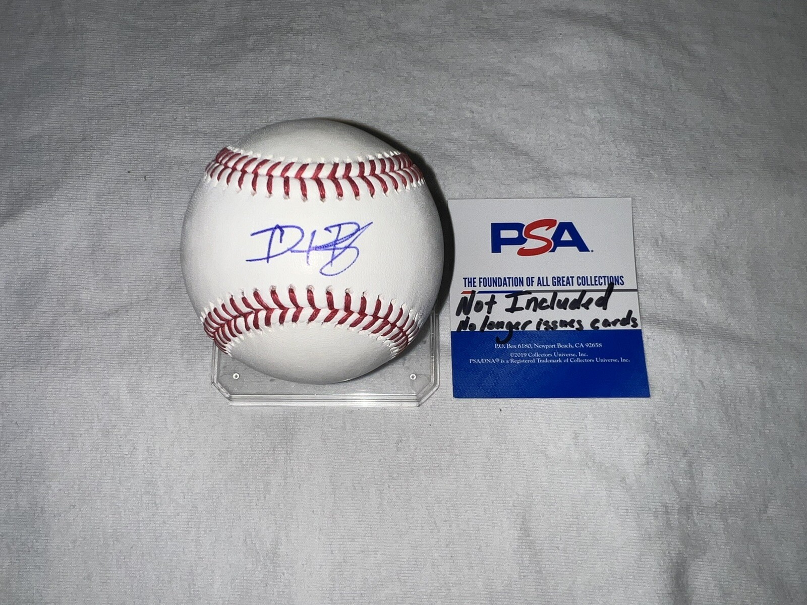 David Portnoy Signed Official Major League Baseball Barstool El Prez PSA/DNA