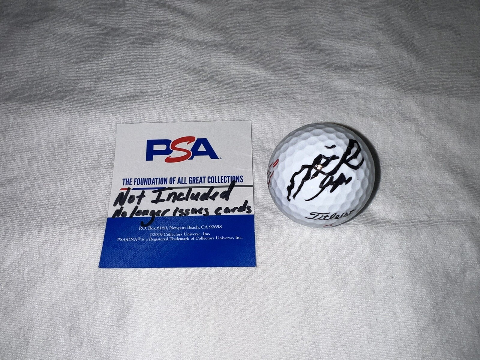 Lydia Ko Signed Titleist Golf Ball LPGA Legend Superstar PSA/DNA