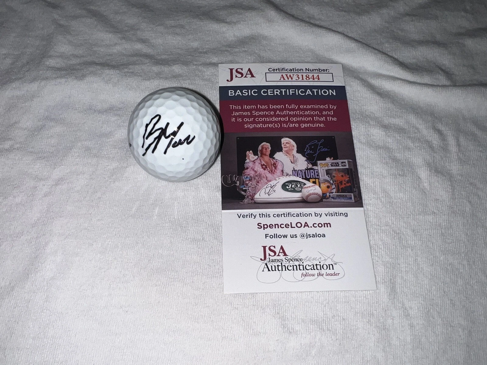 Robert Bob MacIntyre Signed Official Titleist Golf Ball PGA Champion JSA Cert #3