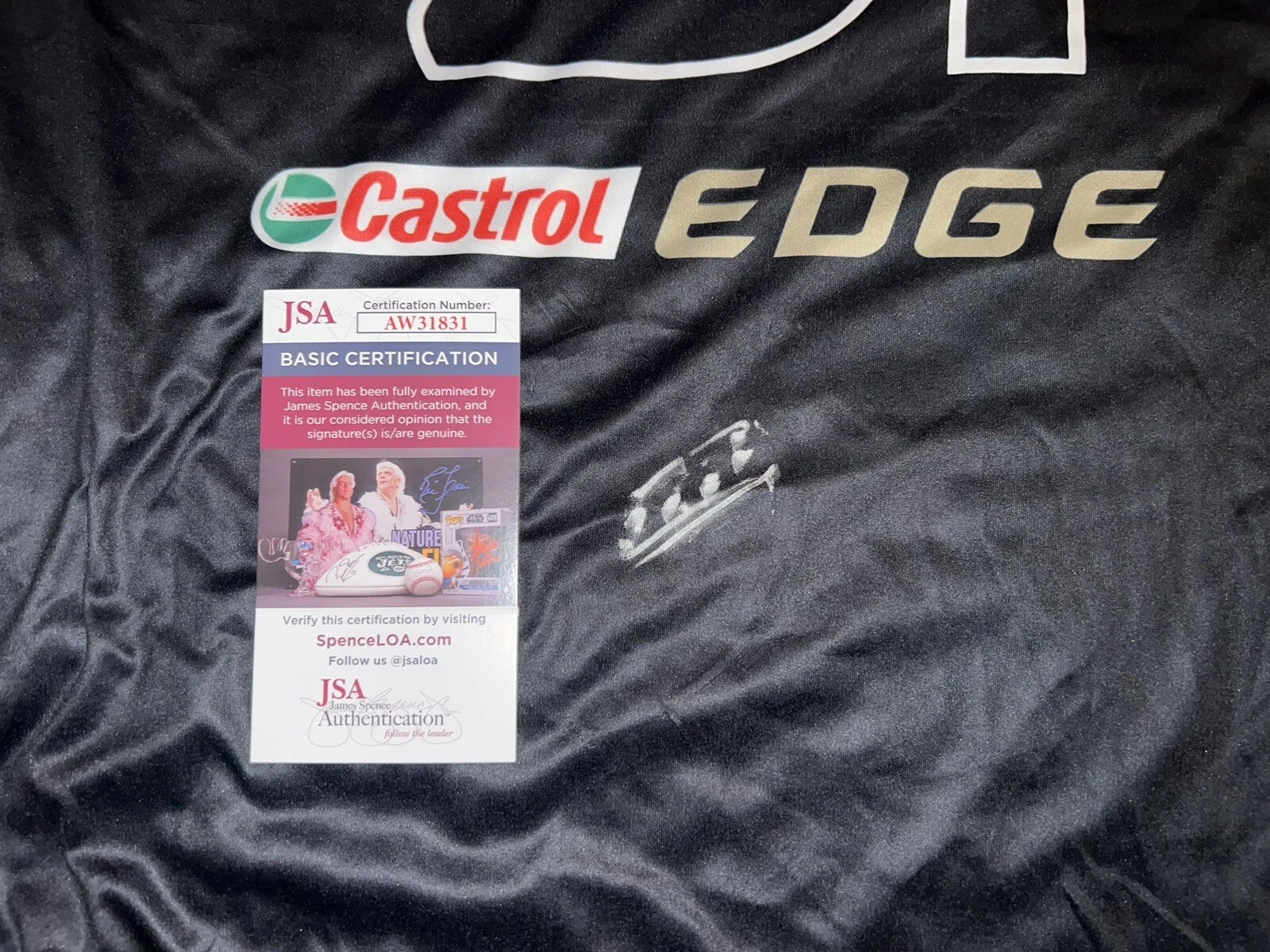 Esteban Ocon Signed Alpine T Shirt Formula 1 Superstar JSA Auth #5