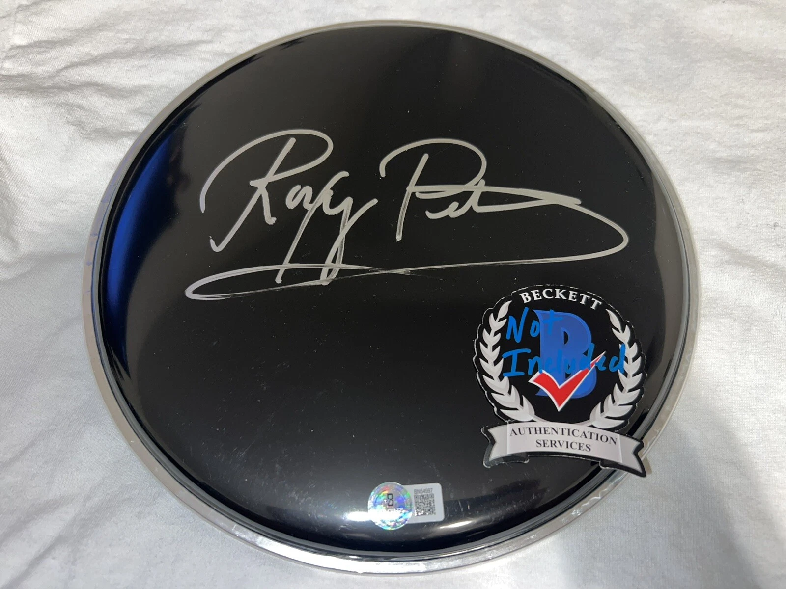 Roxy Petrucci Signed 10” Drumhead Madam X Vixen Drummer Legend Beckett