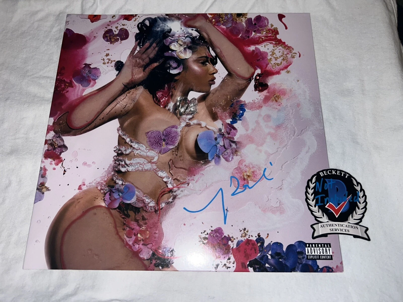 Kali Uchis Signed Orquideas Vinyl Beautiful Singer Legend Beckett