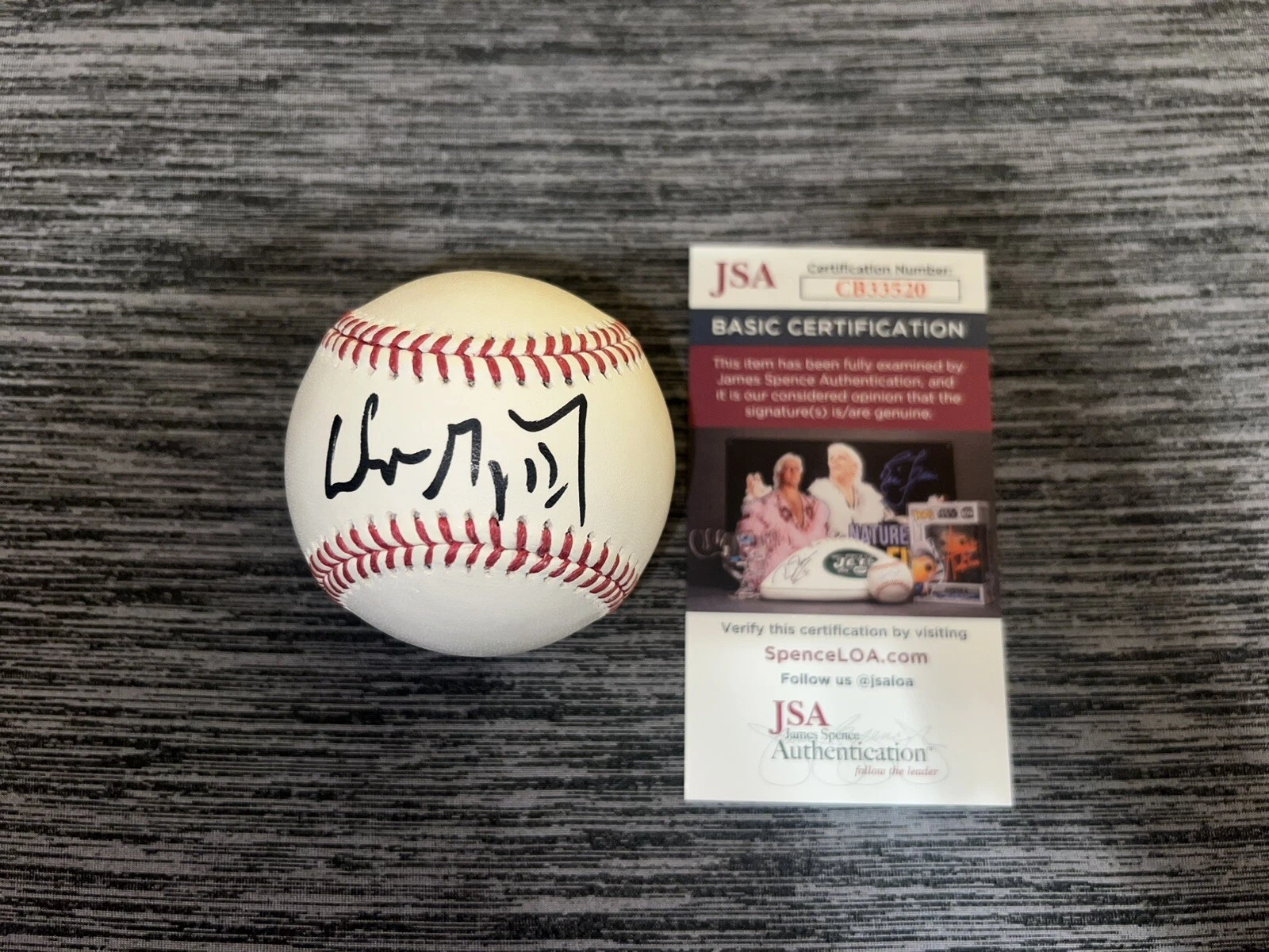 WAYNE GRETZKY SIGNED OFFICIAL MAJOR LEAGUE BASEBALL THE GREAT ONE JSA AUTH COLLECTIBLE MEMORABILIA