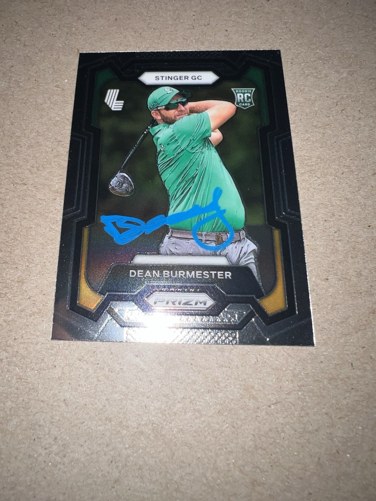 Dean Burmester Signed 2024 Panini Prizm Trading Card (6) LIV Golf Stingers #2