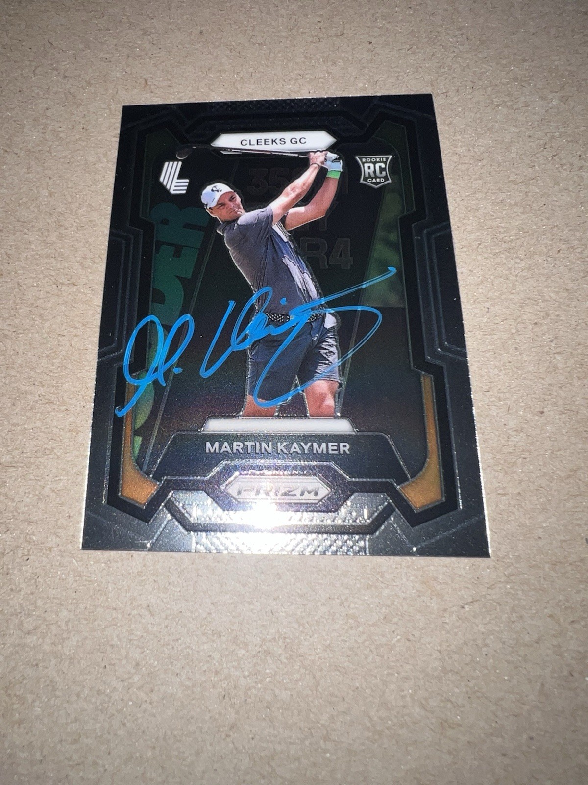 Martin Kaymer Signed 2024 Panini Prizm Trading Card (9) LIV Golf Cleeks GC