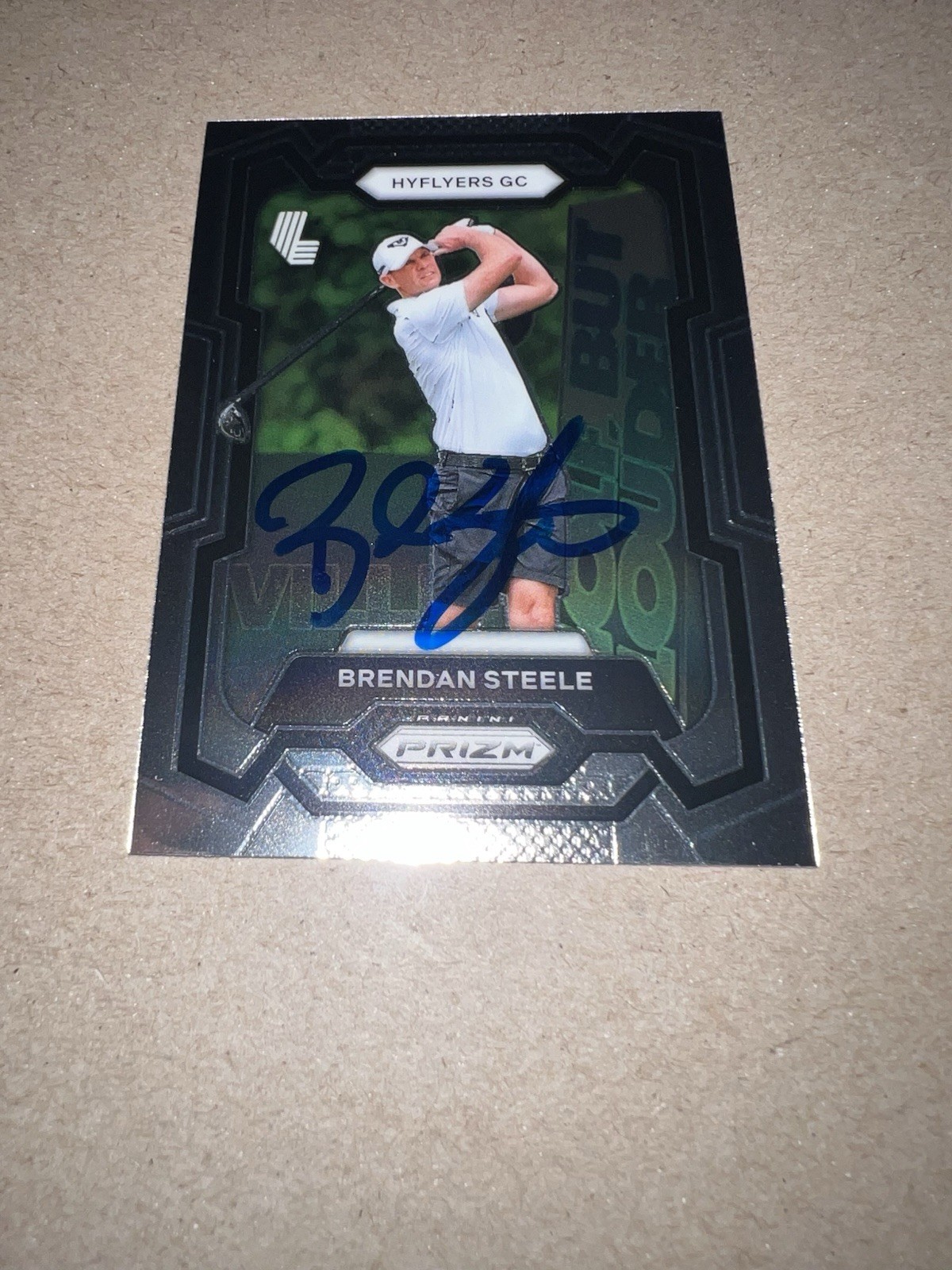 Brendan Steele Signed 2024 Panini Prizm Trading Card (18) LIV Golf HighFlyers