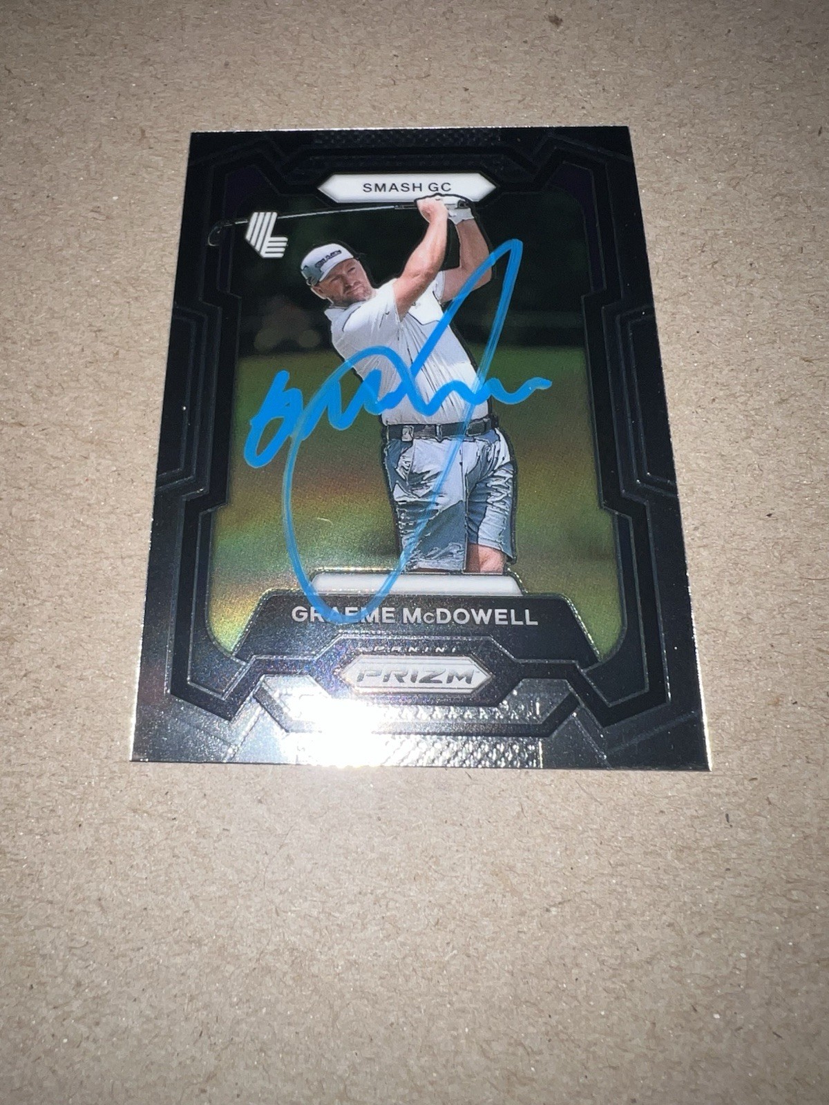 Graeme McDowell Signed 2024 Panini Prizm Trading Card (17) LIV Golf Smash GC