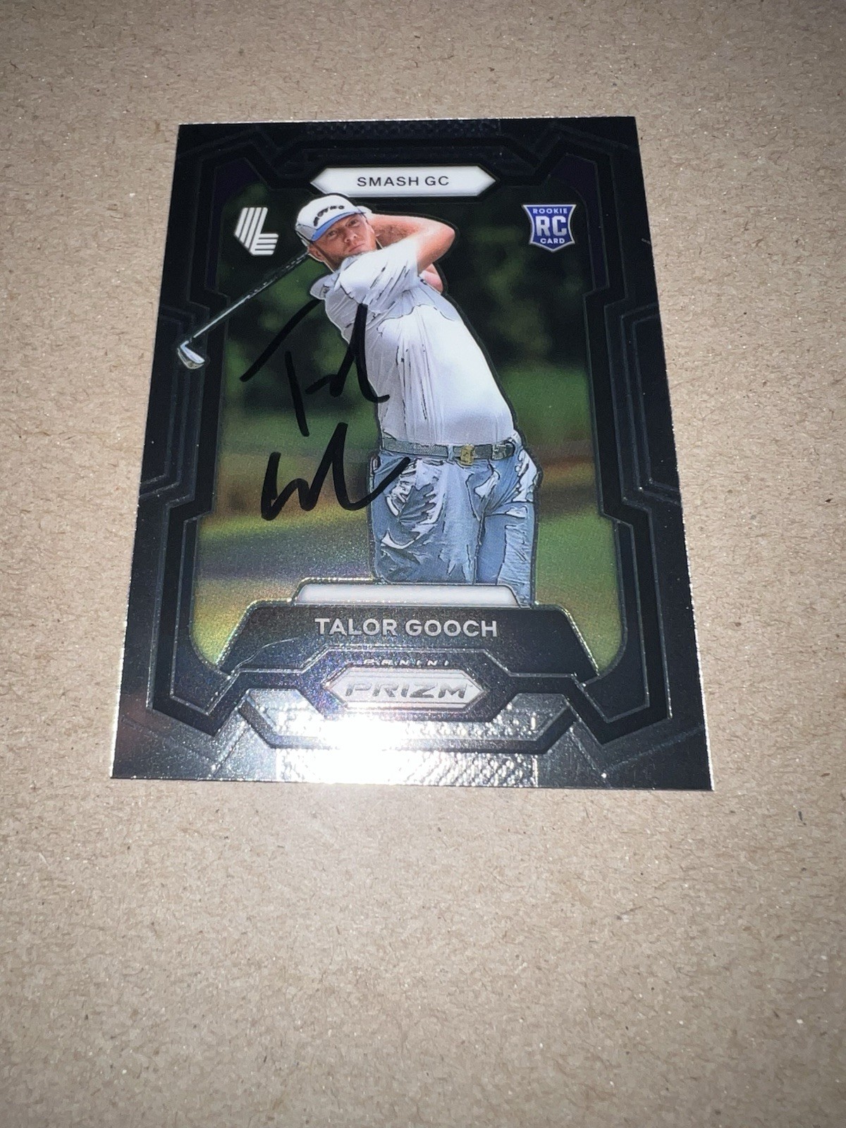 Talor Gooch Signed 2024 Panini Prizm Trading Card (12) LIV Golf Smash GC #2