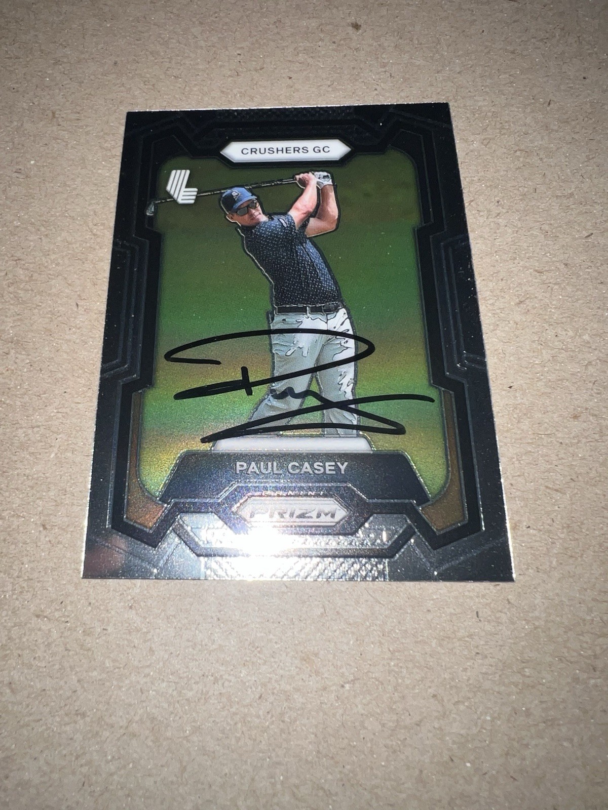 Paul Casey Signed 2024 Panini Prizm Trading Card (44) LIV Golf Crushers GC #2