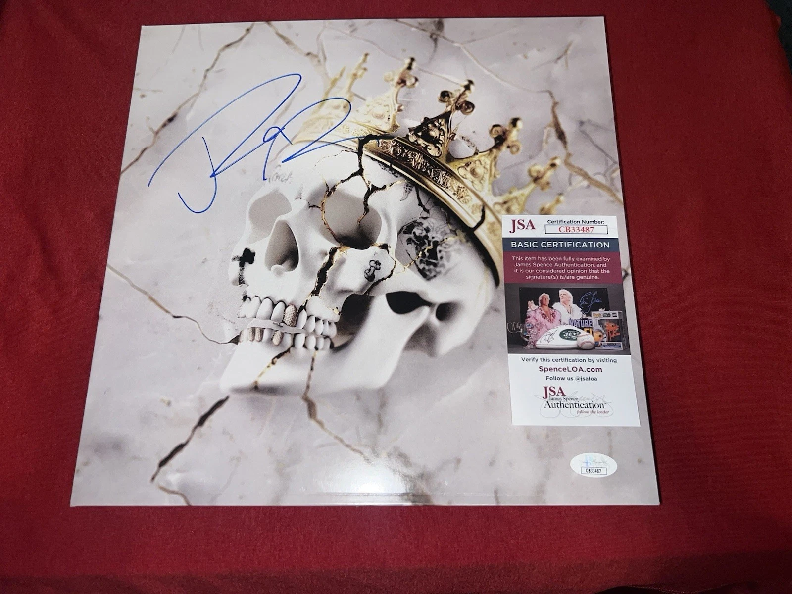 Jelly Roll Signed Beautifully Broken Vinyl Album Country Rap Superstar JSA Auth
