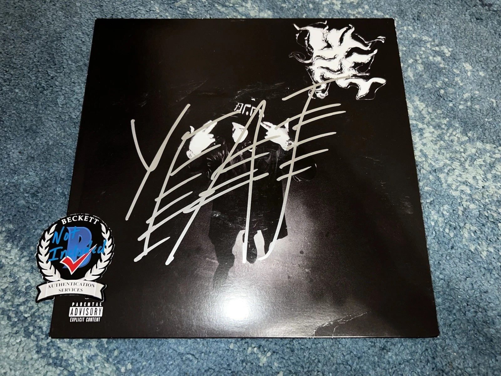 Y.E.A.T Signed Lyfe Vinyl Album Rap Superstar Legend Beckett