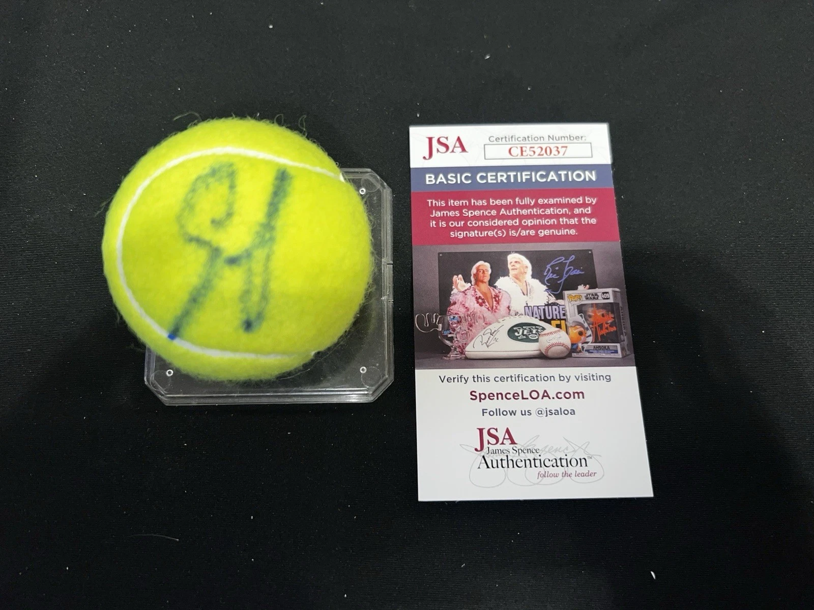 Aryna Sabalenka Signed Wilson US Open Tennis Ball Superstar Legend JSA Auth #3