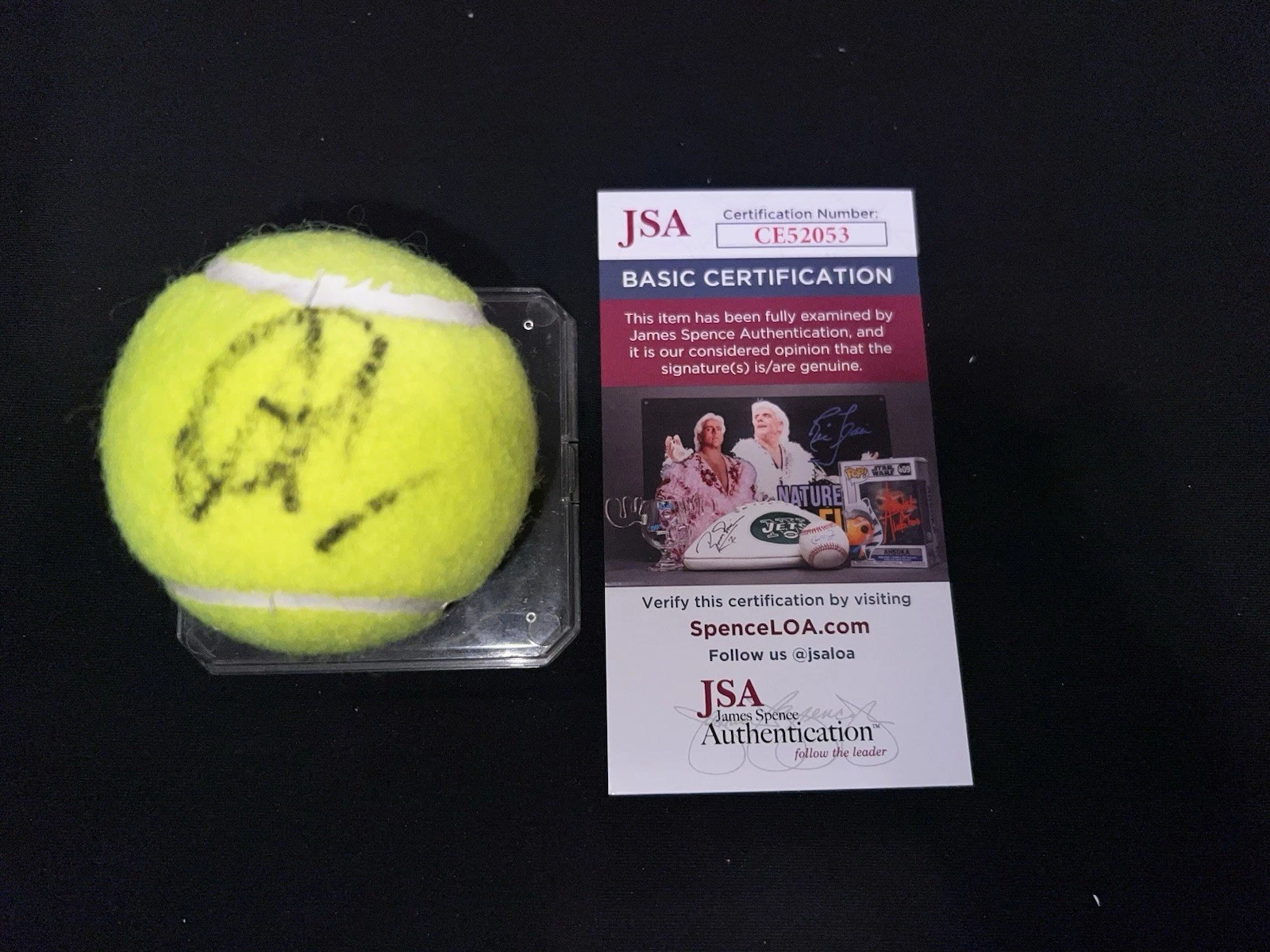 Ekaterina Alexandrova Signed Official Penn Tennis Ball Superstar JSA Auth