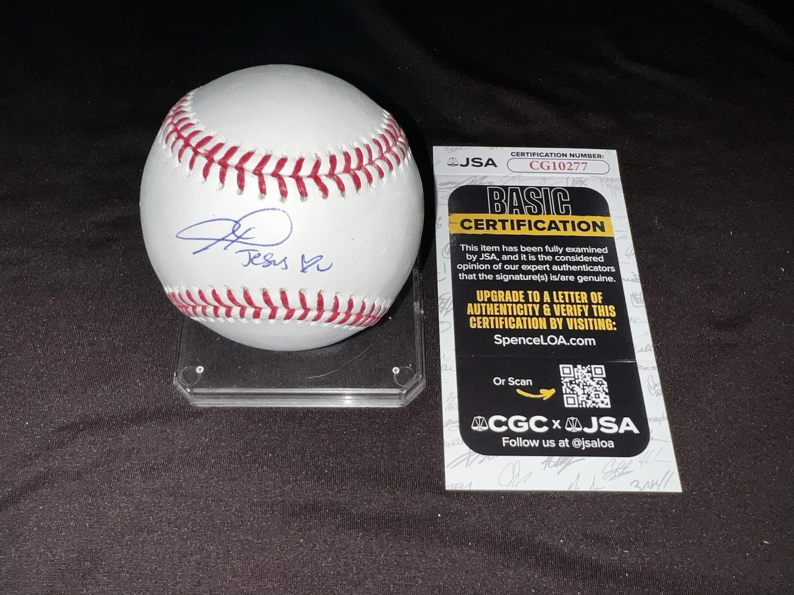 Harry Ford Signed Official Major League Baseball Seattle Mariners JSA Auth