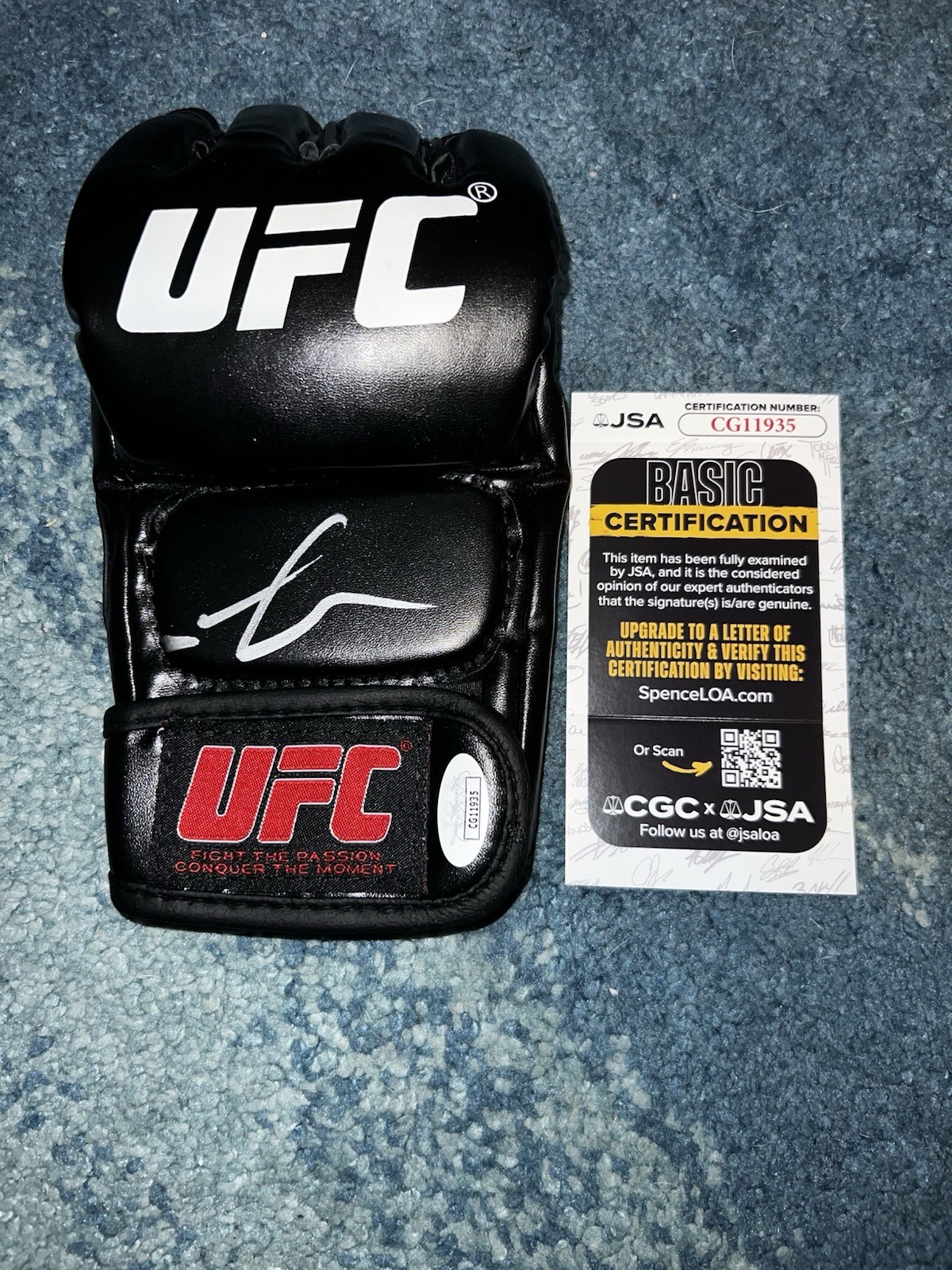 Conor McGregor Signed UFC Glove UFC Legend Notorious Ireland JSA Auth #2