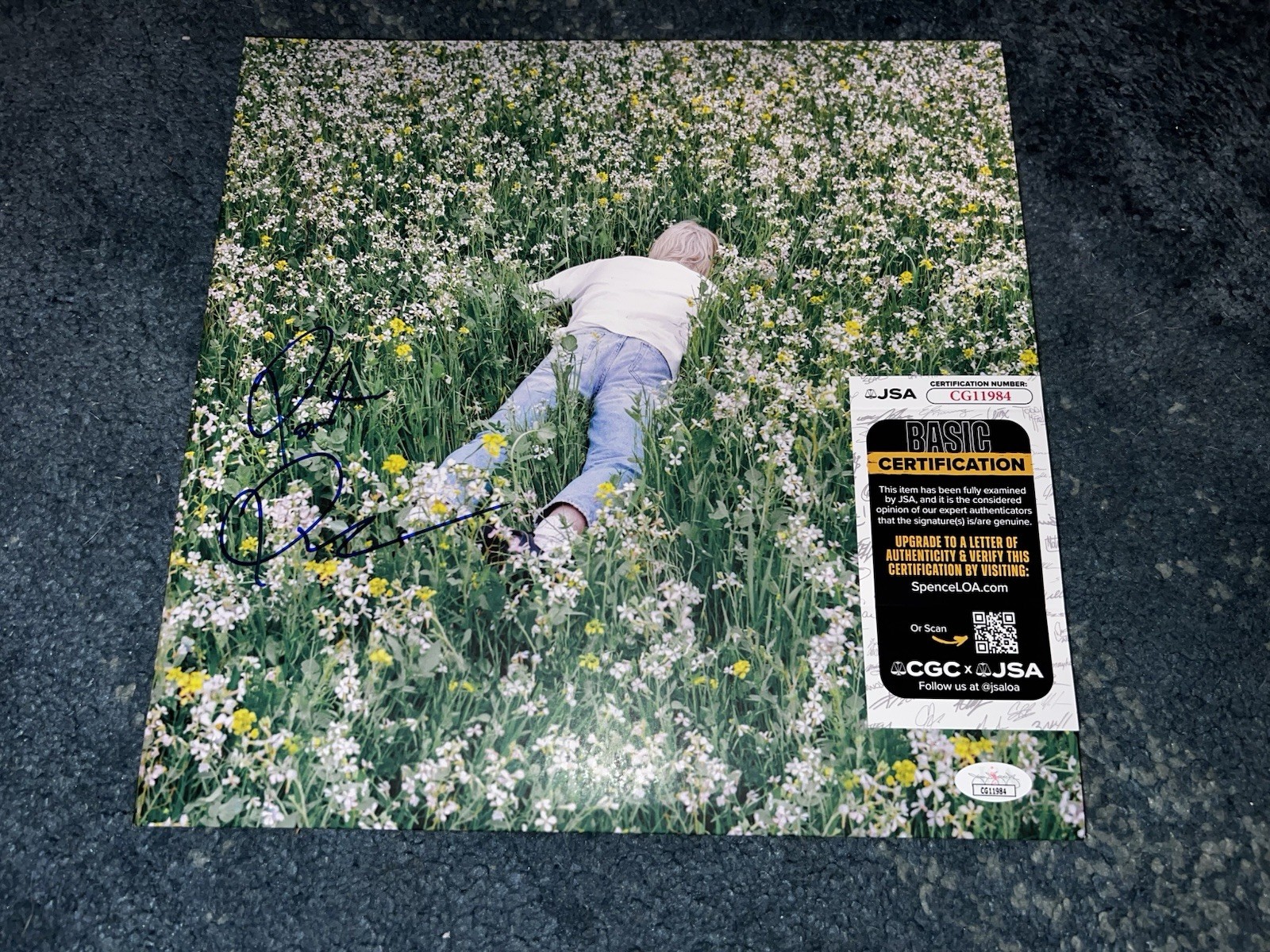 Porter Robinson Signed Nurture Vinyl Legend Superstar 2021 JSA Auth