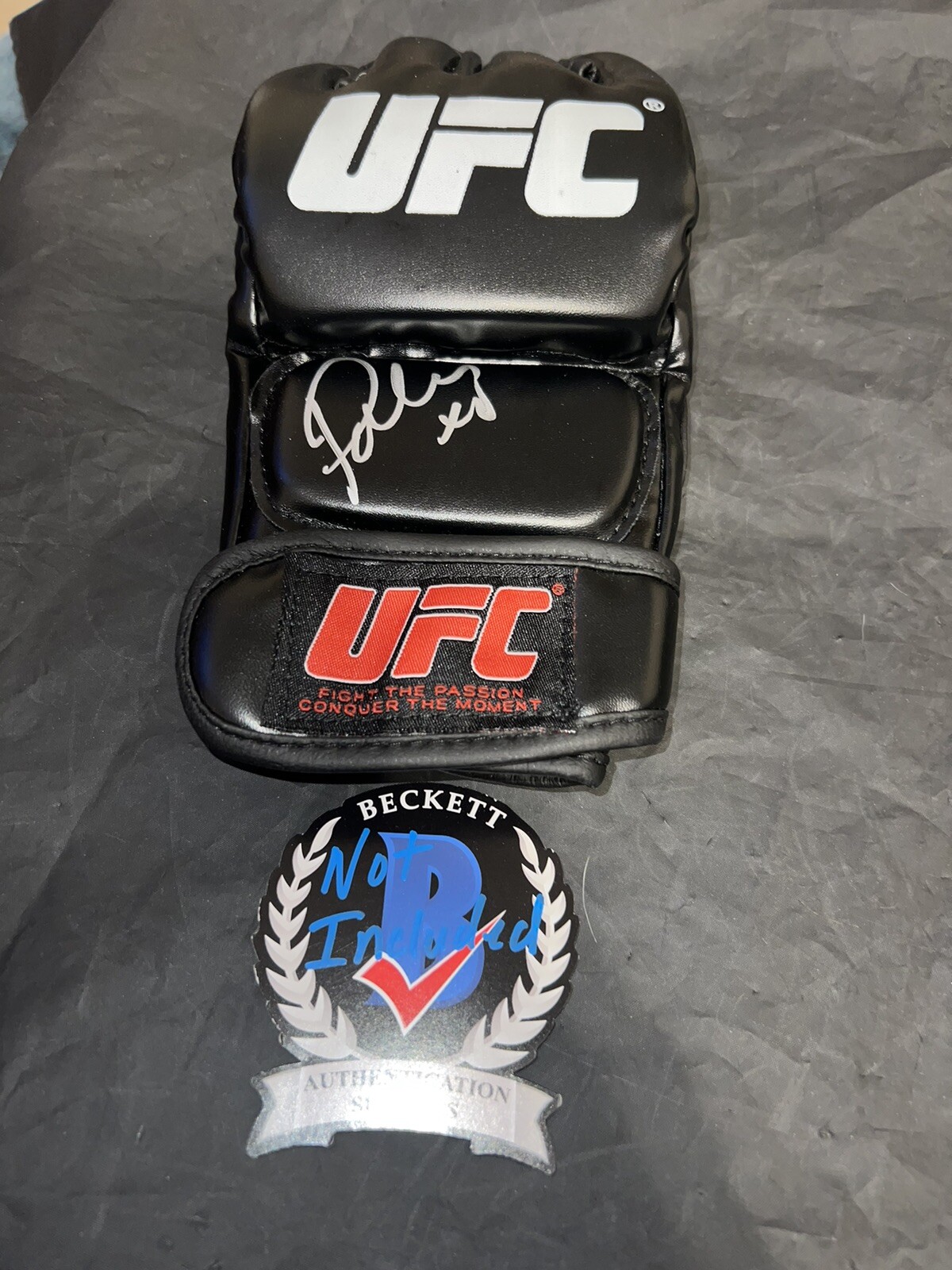 Brittney Palmer Signed UFC Boxing Glove UFC Ring Girl Beautiful Beckett #2