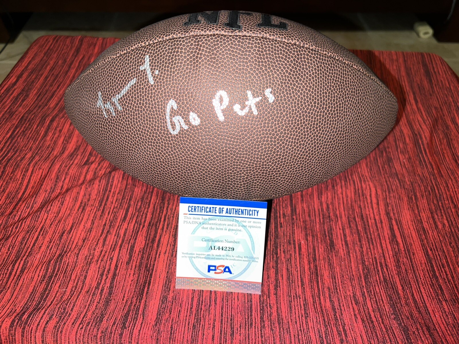 Tyquan Thornton Signed NFL Football New England Patriots Rookie PSA/DNA #2