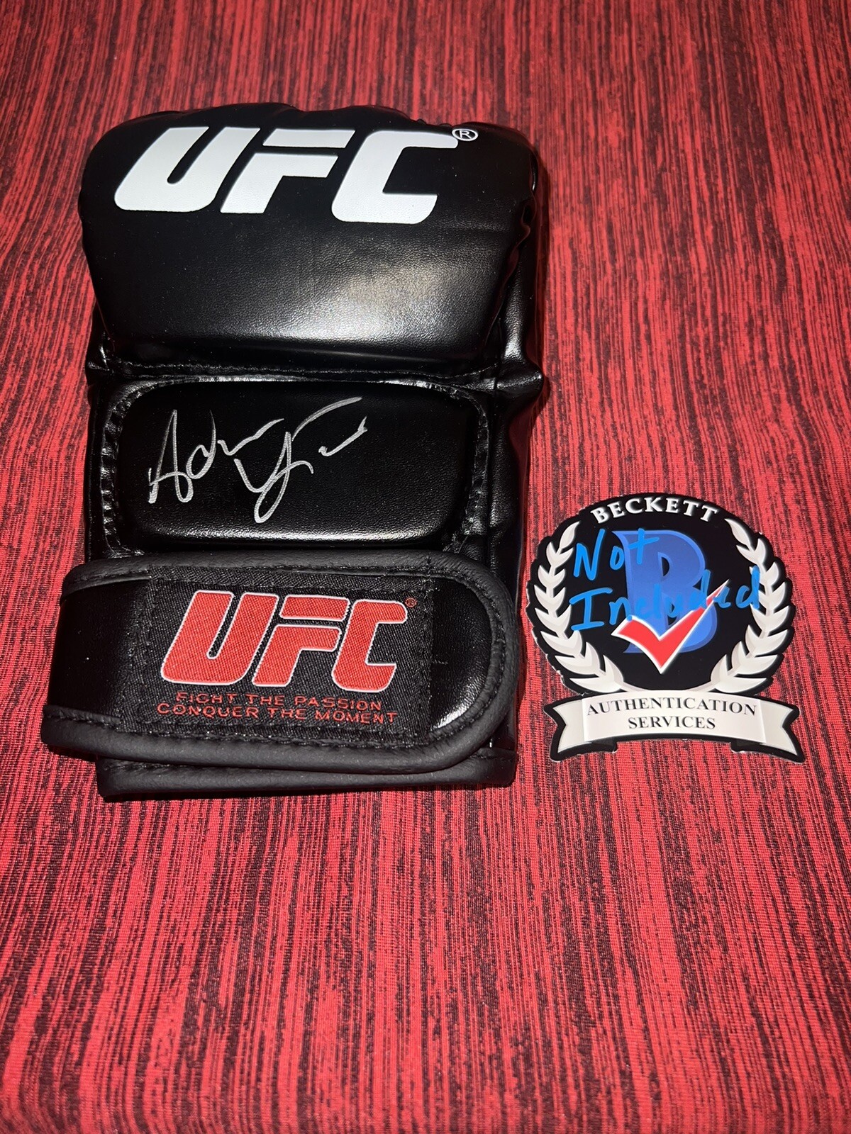 Adrian Yanez Signed UFC Glove UFC Superstar contender Beckett #3