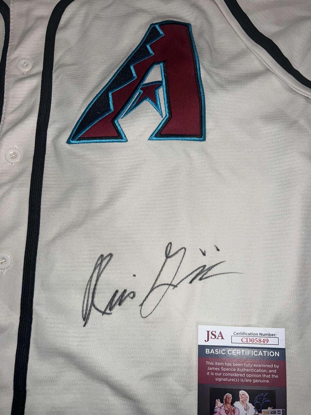 Ronnie Gajownik Signed Arizona Diamondbacks Jersey 1st Female Star JSA Auth