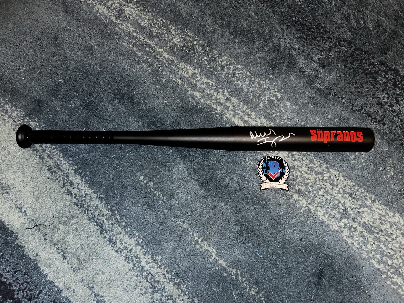 Michael Imperioli Signed Full Size 28” Bat Sopranos Christopher M Beckett #4