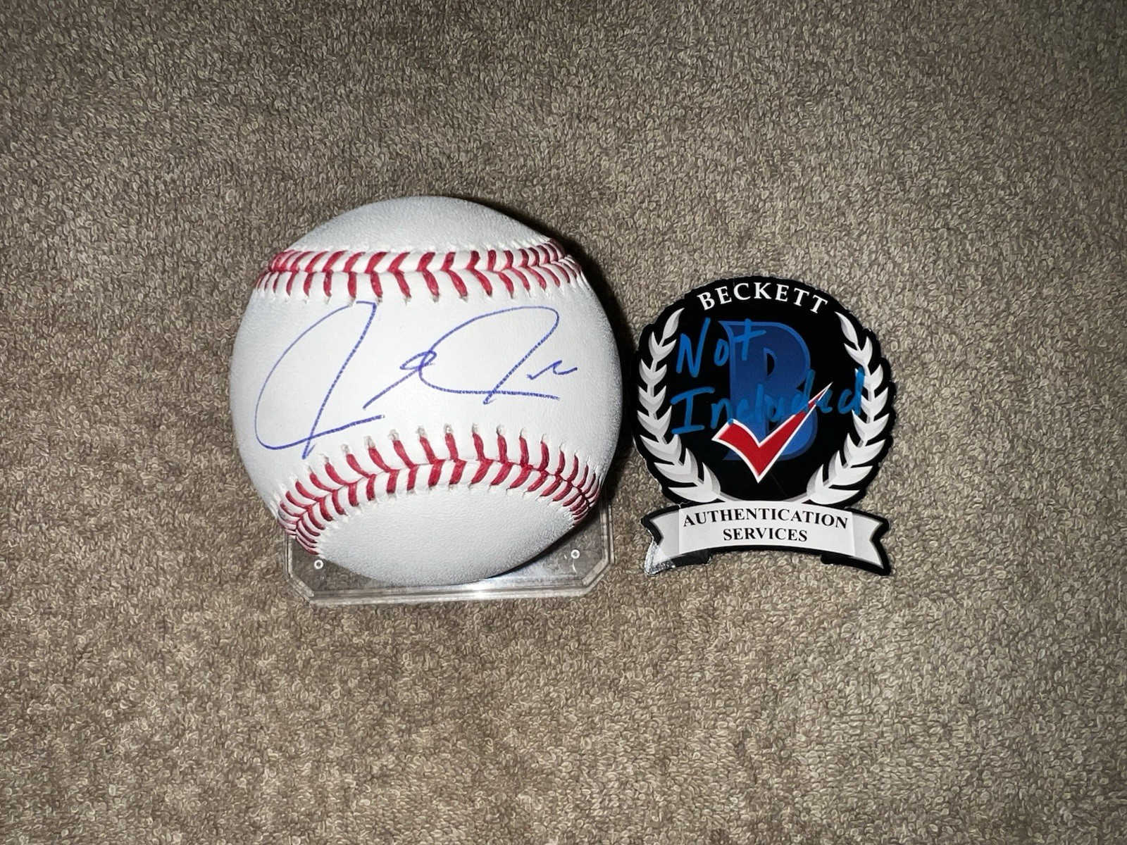 Paul Pierce Signed Official Major League Baseball Boston Celtics Legend Beckett