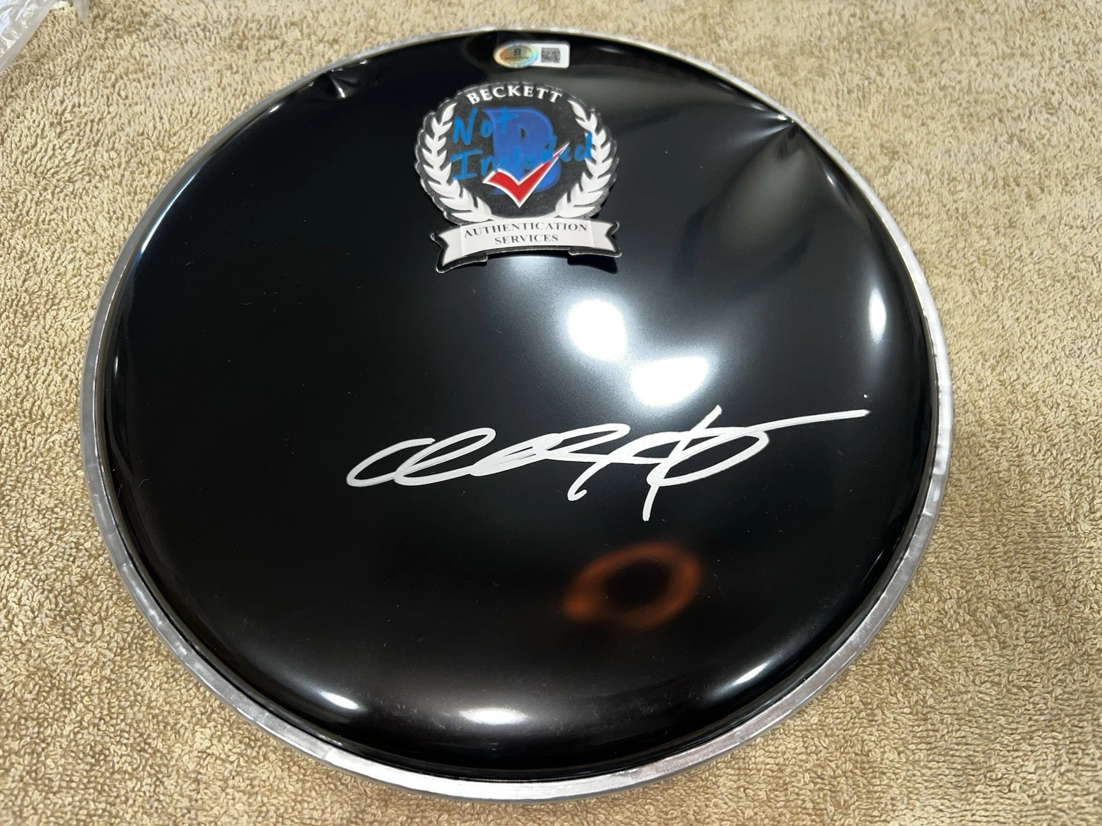 Chad Sexton Signed 10” Drumhead 311 Band Drummer Legend Beckett #2