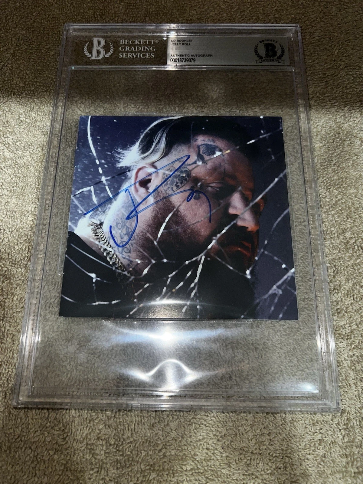 Jelly Roll Signed Ballads Of The Broken CD Booklet Country Music Star Beckett