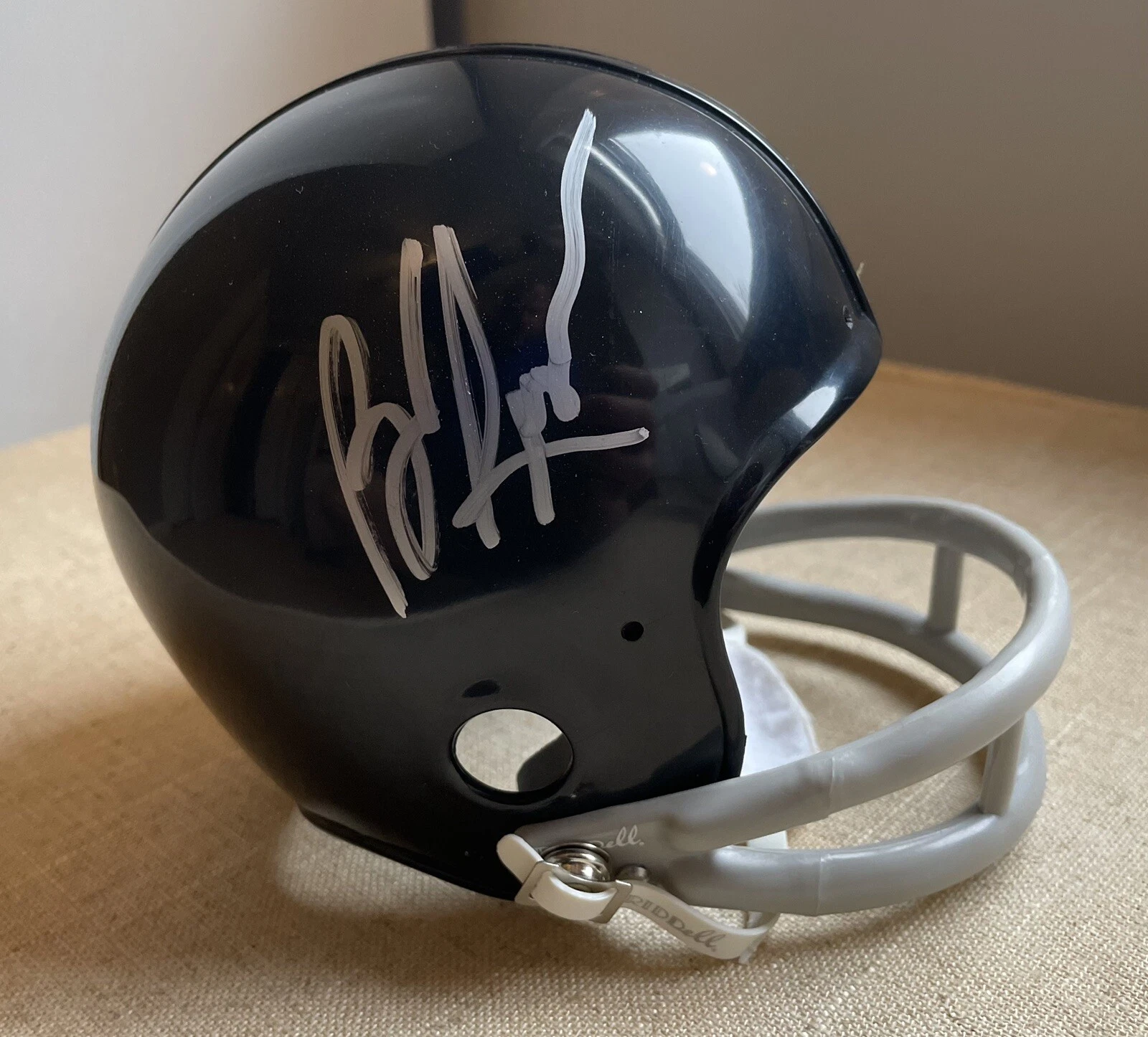 Burt Reynolds SIGNED authentic The Longest Yard mini helmet w/ Exact PROOF