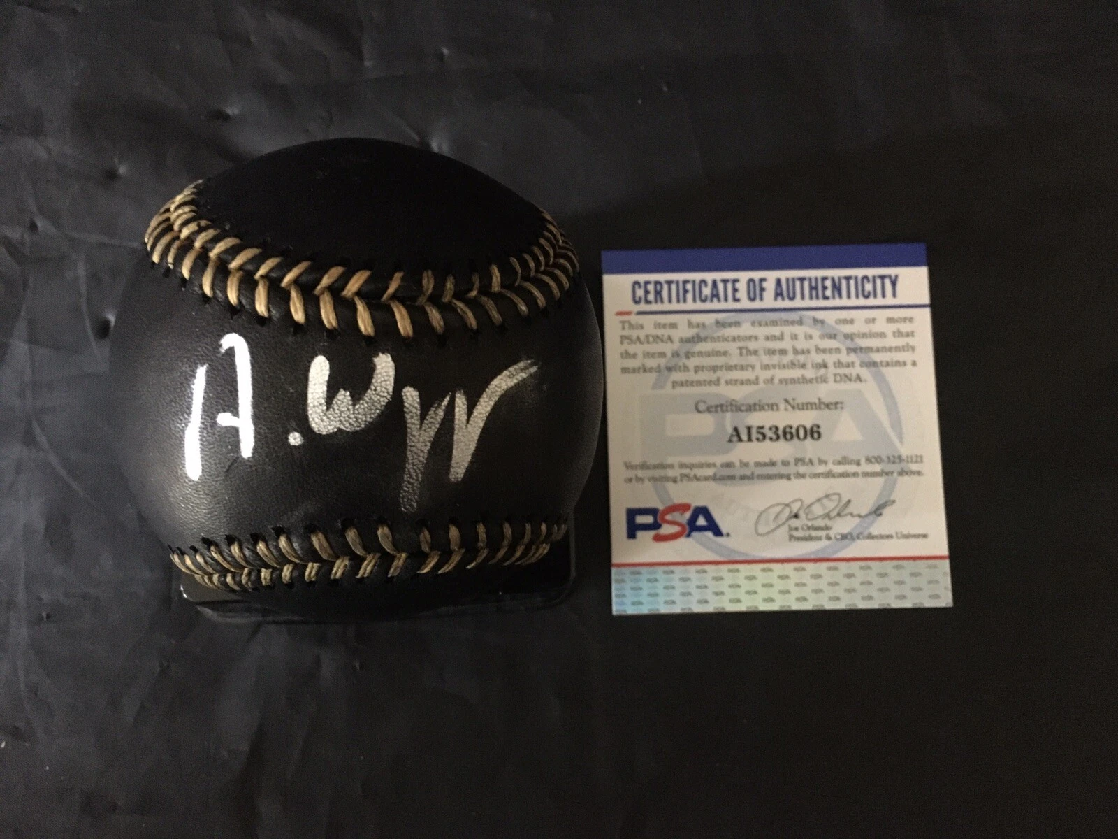 Wilford Brimley Signed Major League Baseball NBA Superstar ROY PSA/DNA