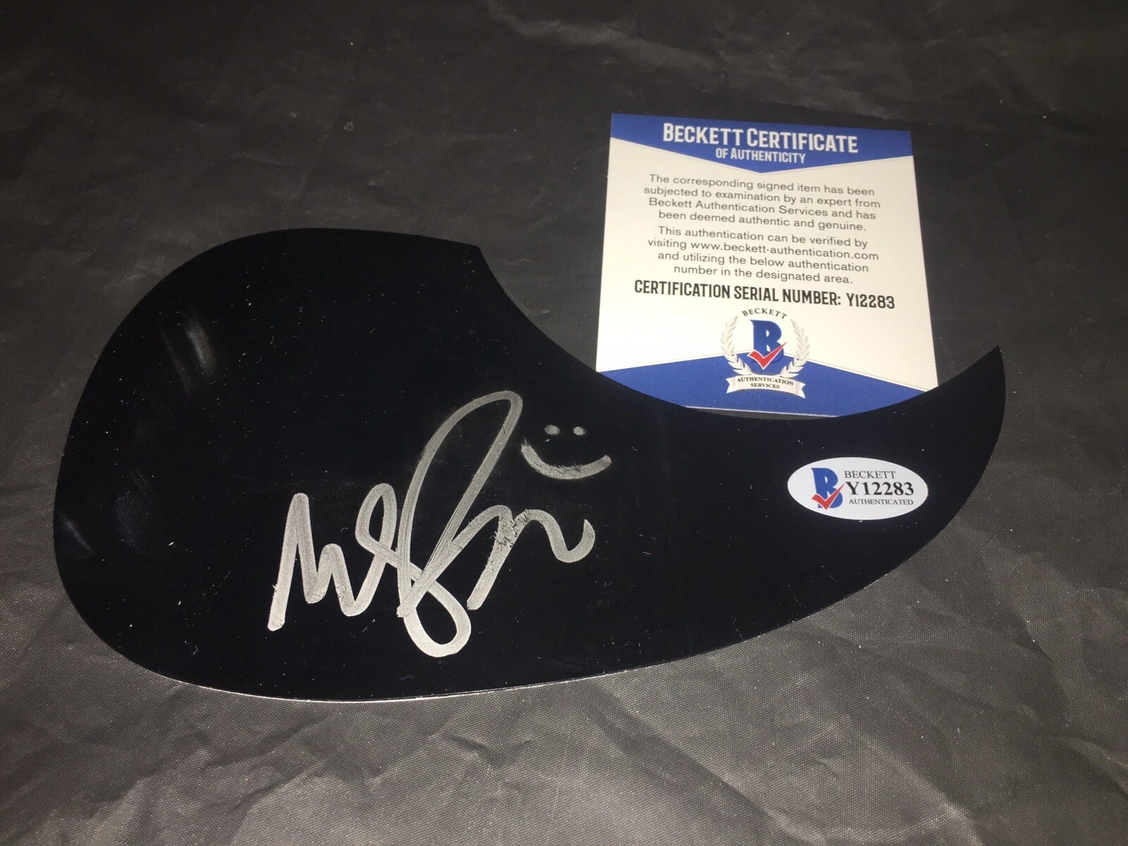 Maddie Poppe Signed Acoustic Pickguard American Idol Winner Beckett #4