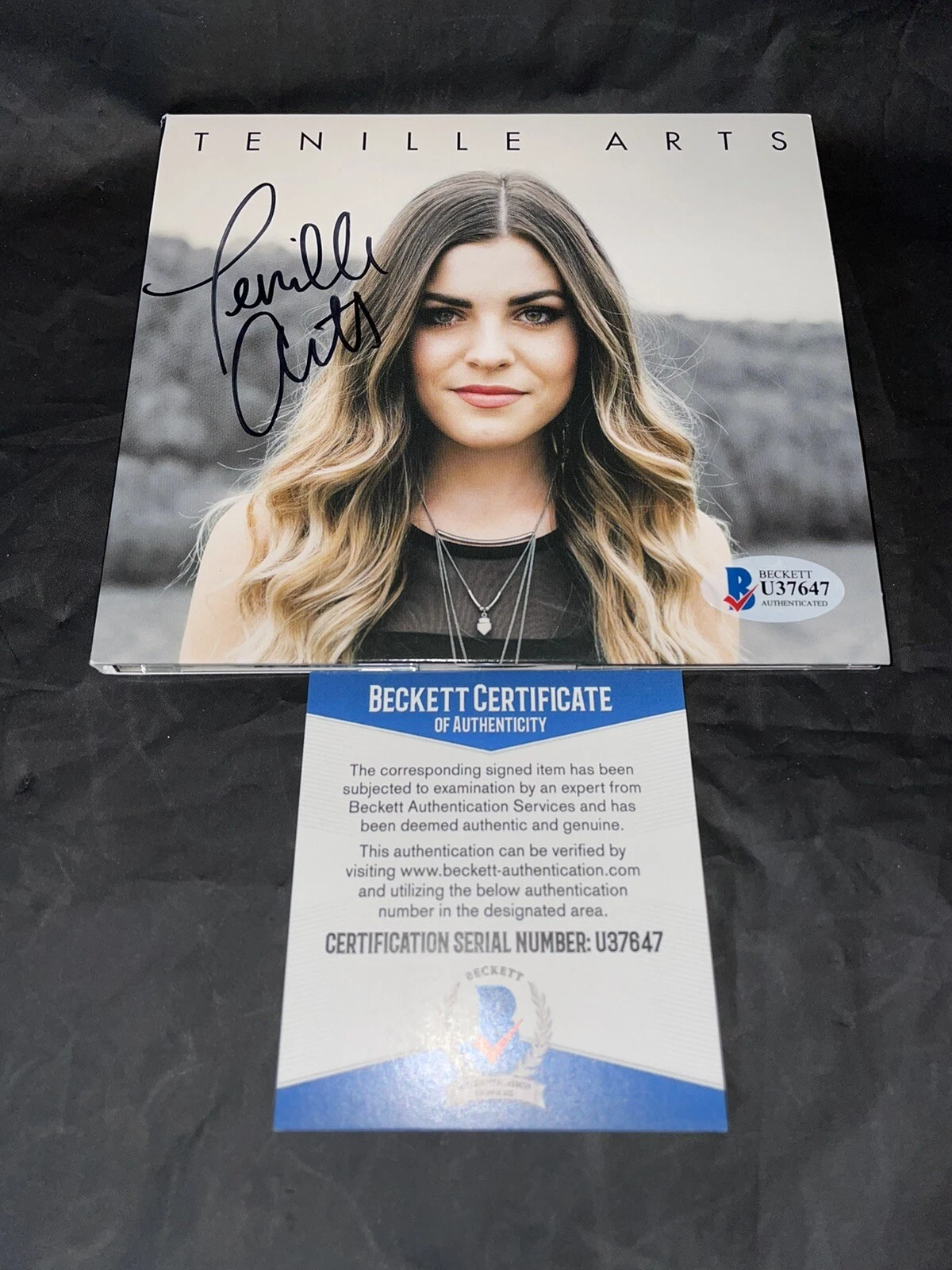 Tenile Arts Signed Tenile Arts CD Country Star Beckett