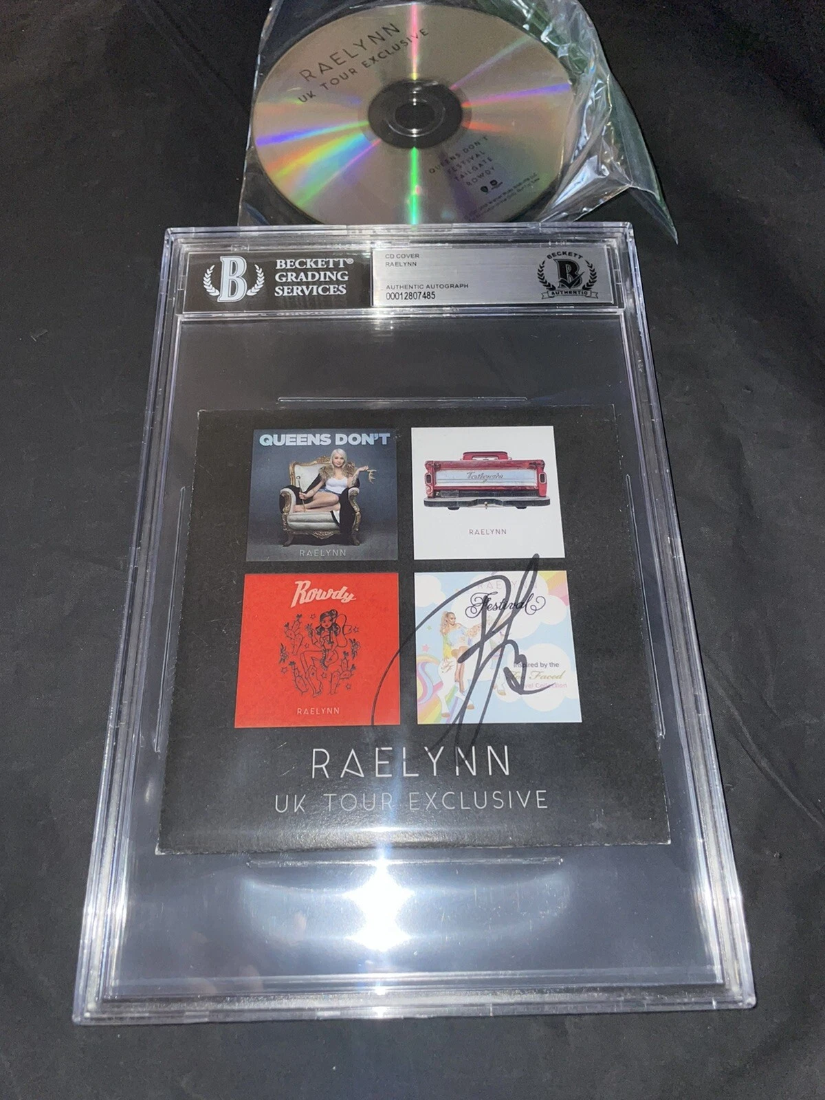 Raelynn Signed UK Tour Exclusive CD Superstar Beckett Encap