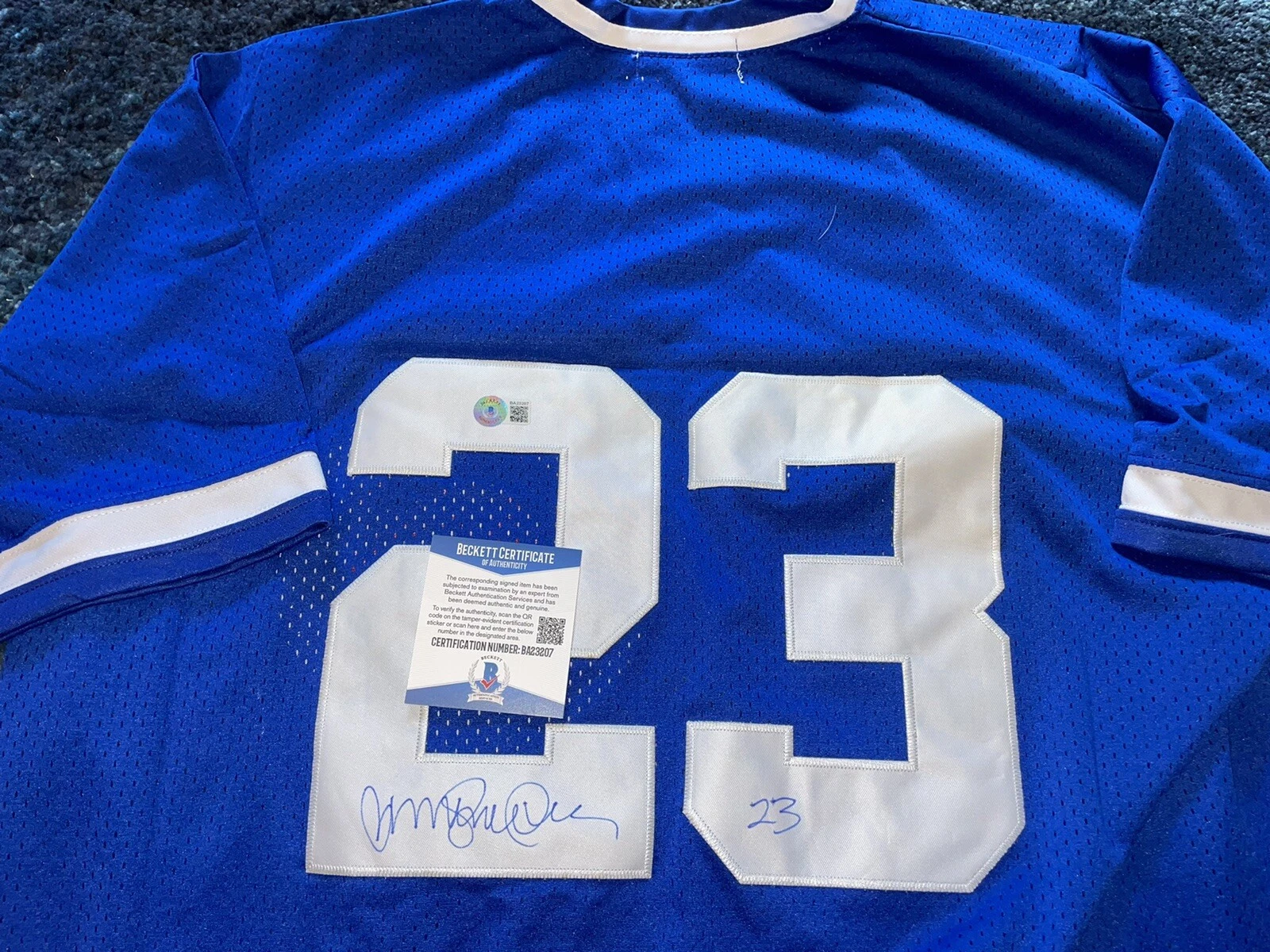 Ryne Sandberg Signed Chicago Cubs Jersey HOF 2005 MVP ROY Beckett #2