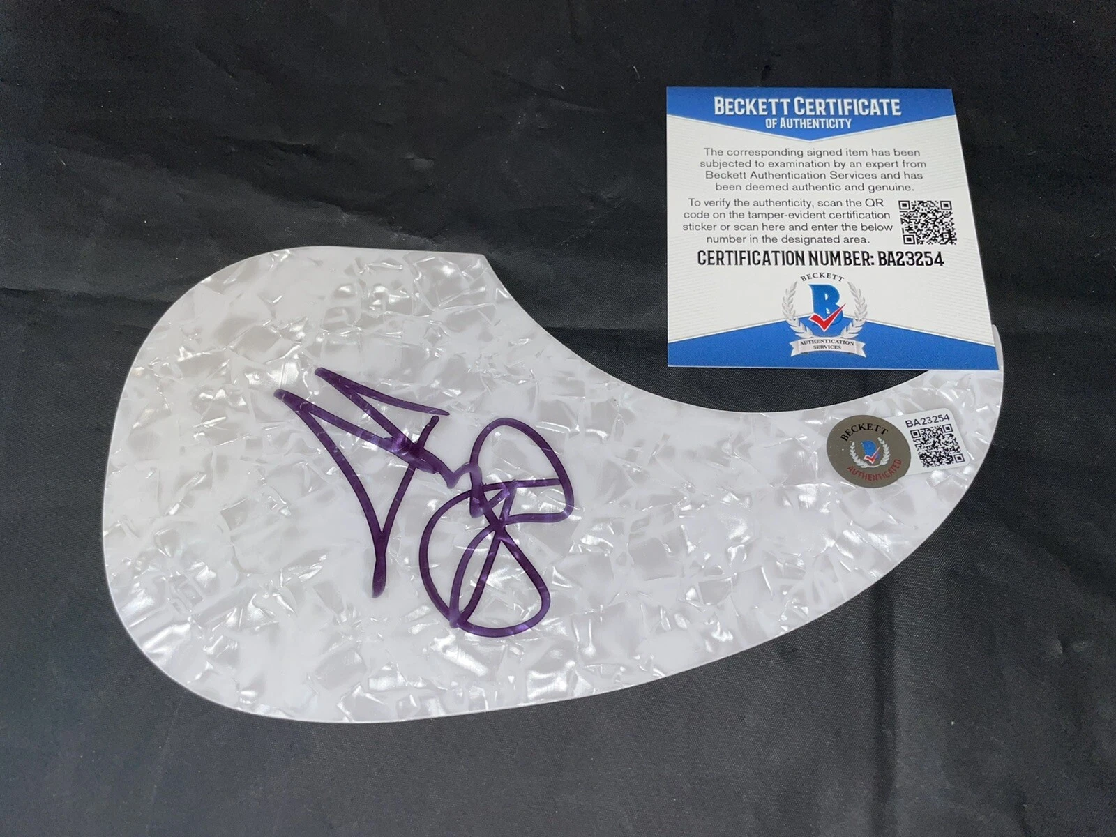 Sherrie Austin Signed Acoustic Pickguard Music Legend Beckett