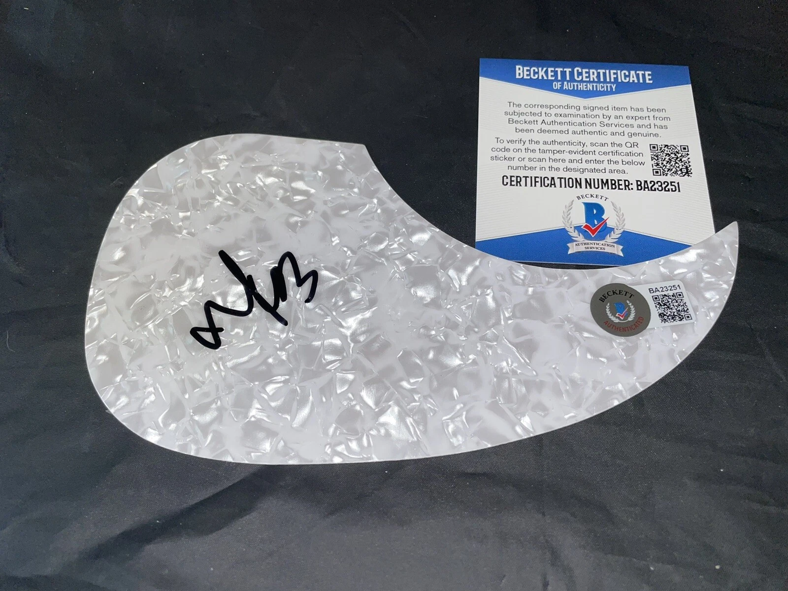 Kelsea Ballerini Signed Acoustic Pickguard Country Music Superstar Beckett #2