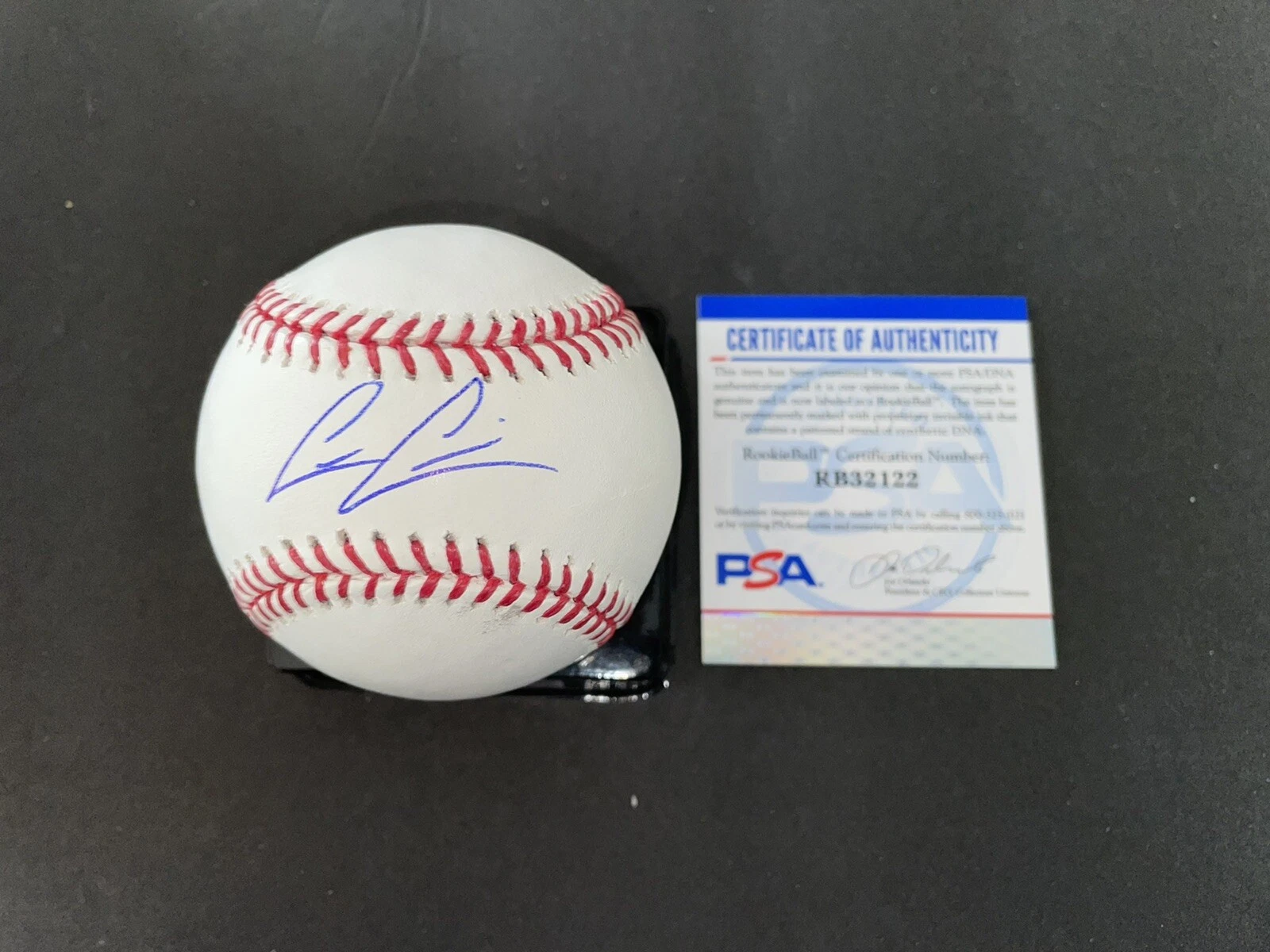 Cade Cavalli Signed Official Major League Baseball Washington Nationals PSA #2