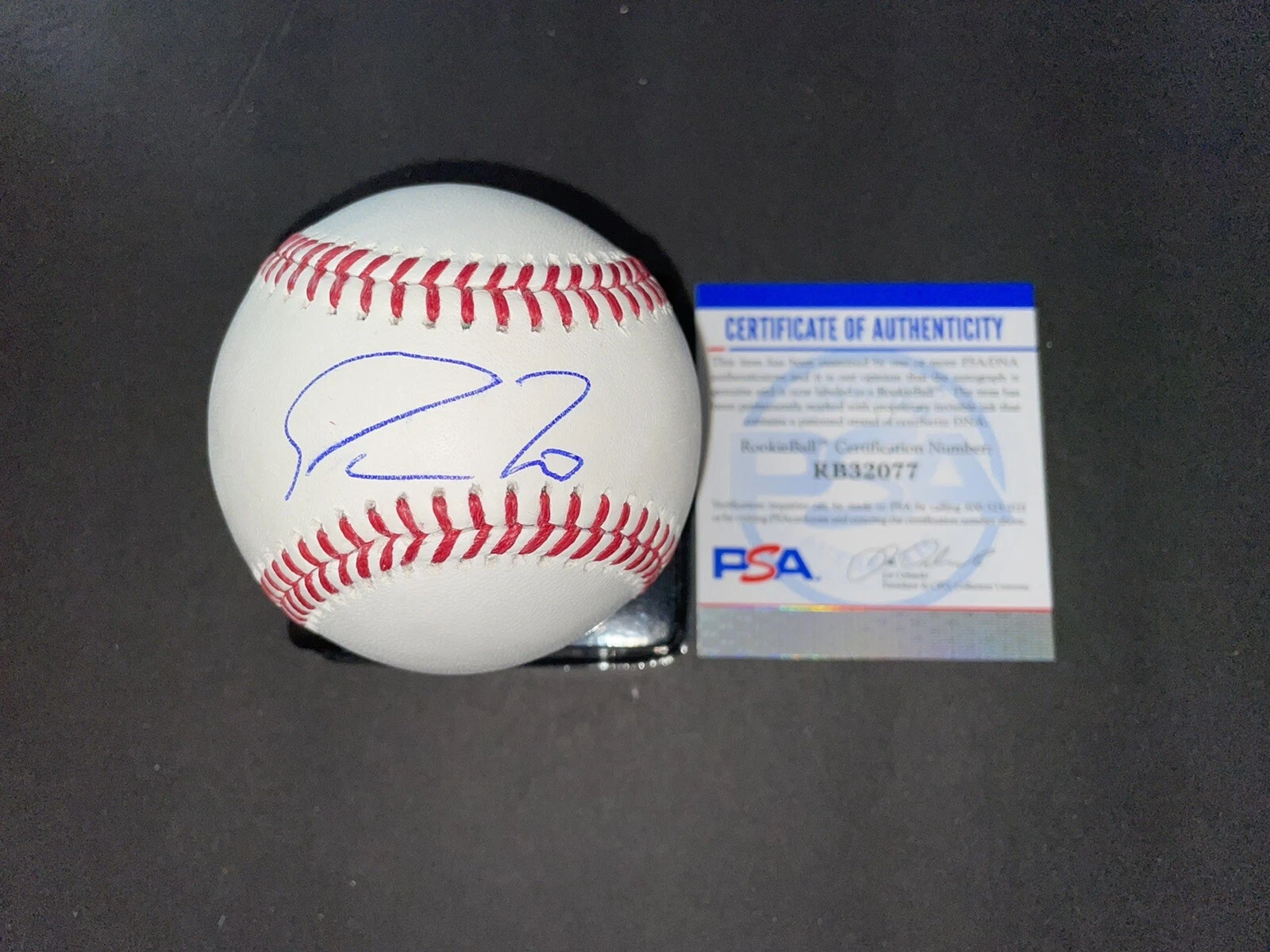 Spencer Torkelson Signed Official Major League Baseball Detroit Tigers PSA RB #3