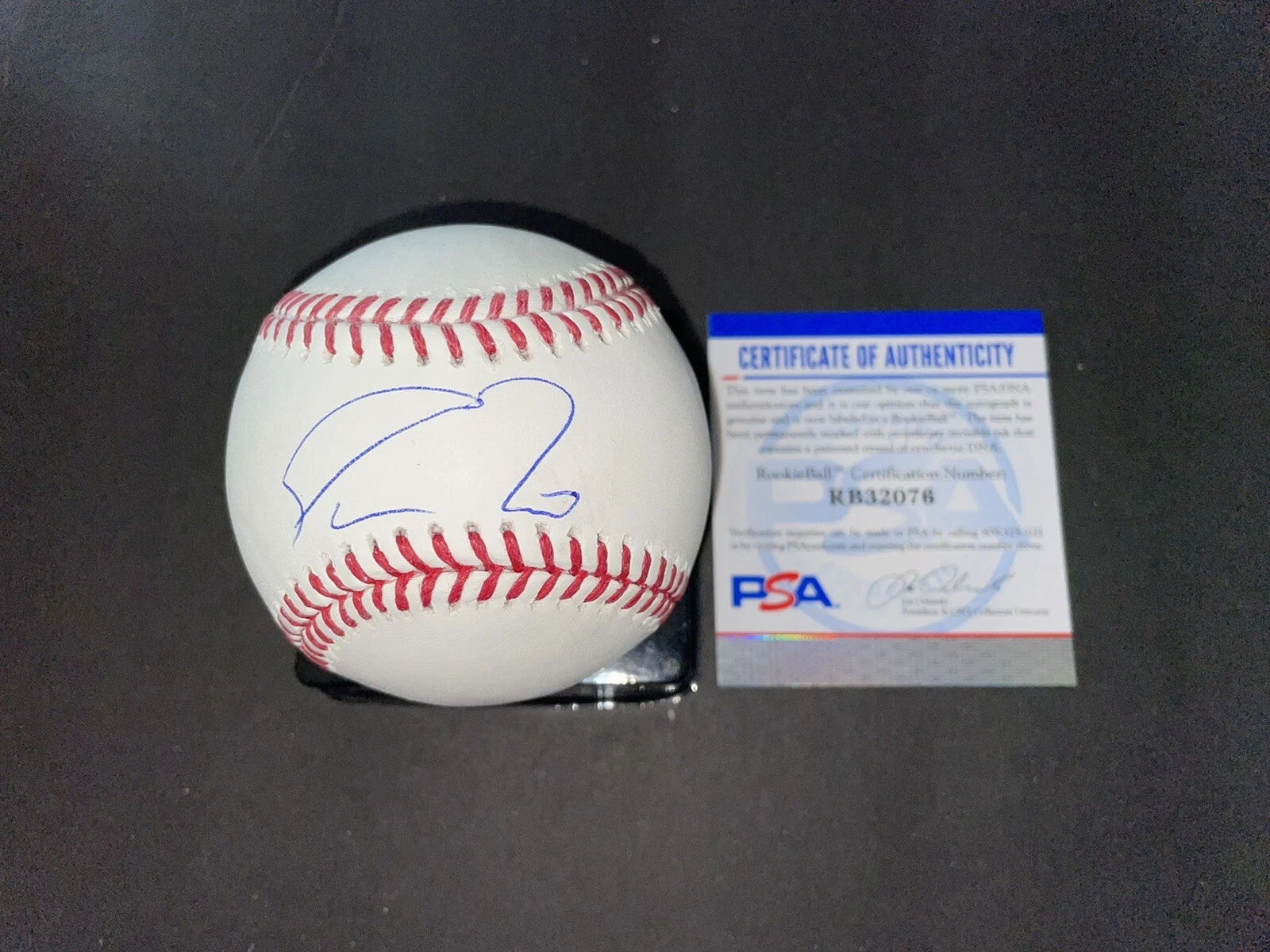 Spencer Torkelson Signed Official Major League Baseball Detroit Tigers PSA RB #4