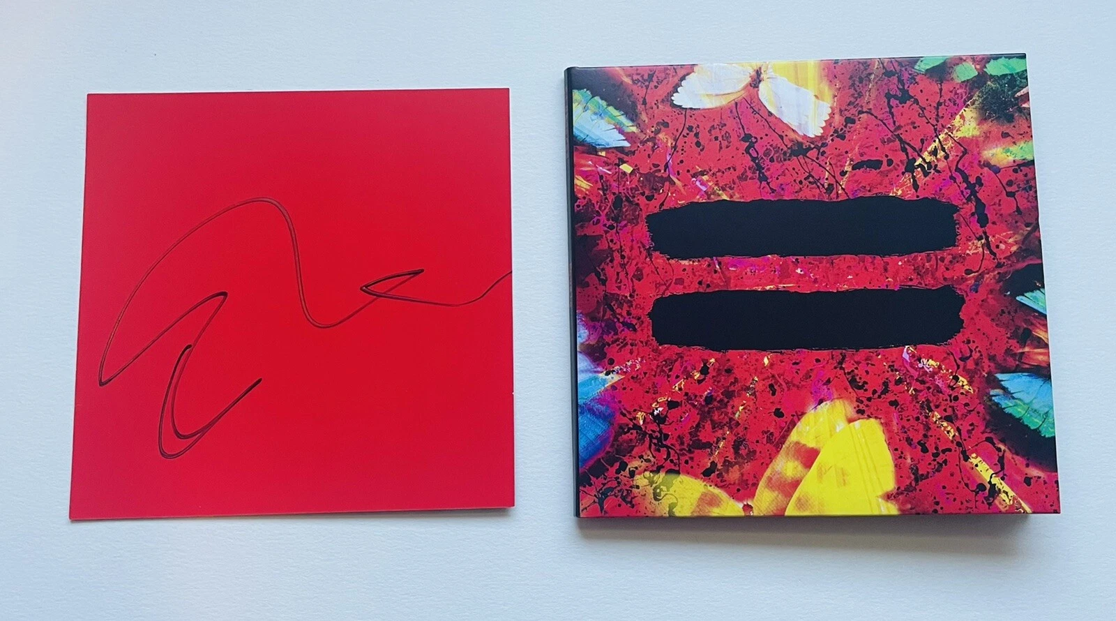 Ed Sheeran Limited Edition SIGNED Official Card - Equals CD  *SOLD OUT*(in Hand)