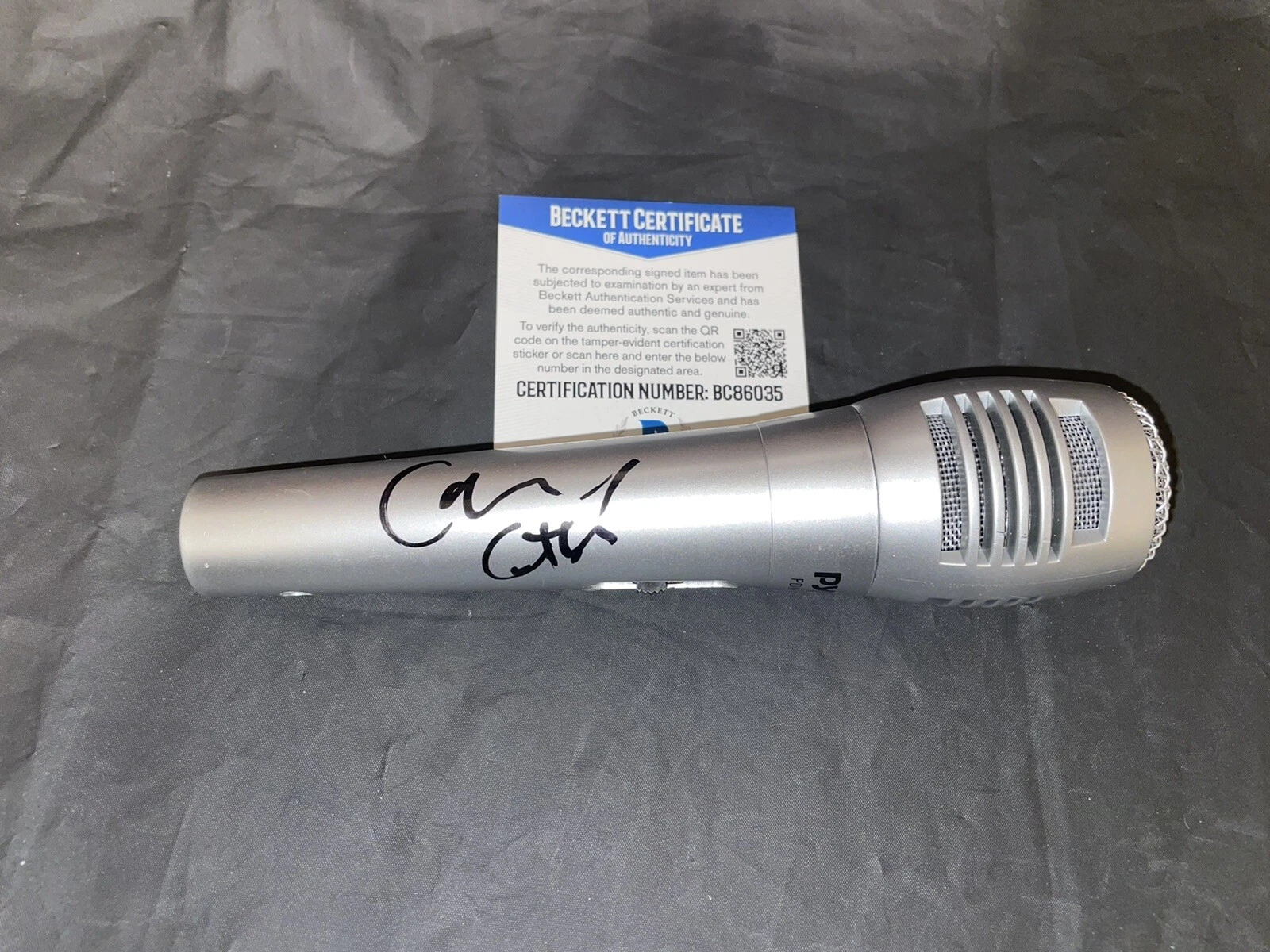 Conway The Machine Signed Microphone Griselda Records Superstar Beckett