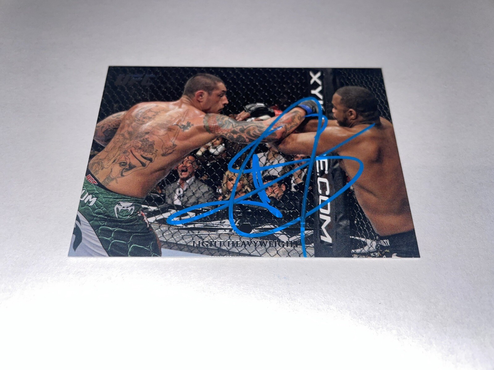 Thiago Silva Signed 2011 Topps UFC Trading Card Brazil Star