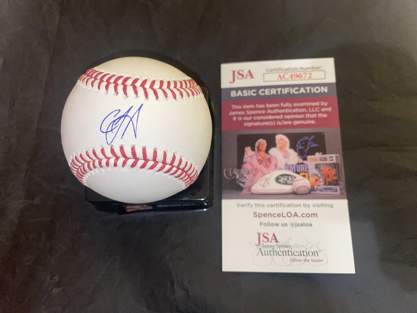 CJ Abrams Signed Official Major League Baseball San Diego Padres JSA