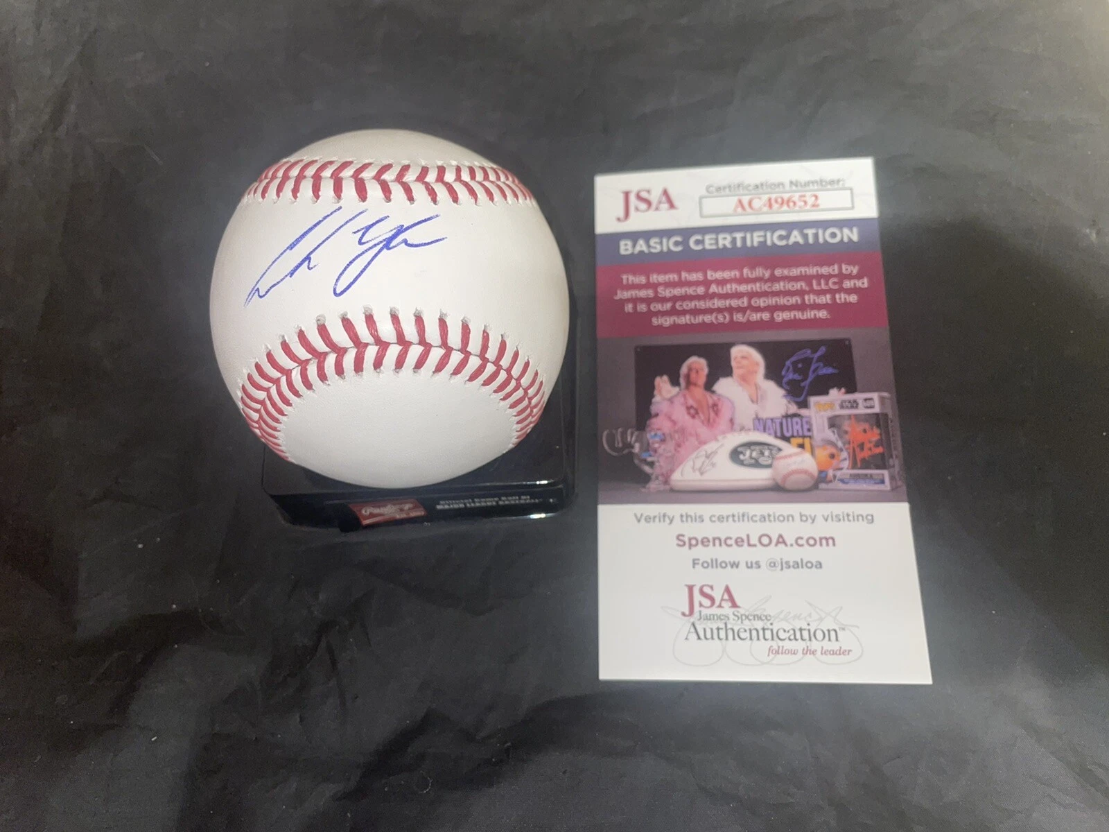 Andrew Vaughn Signed Official Major League Baseball Chicago White Sox JSA