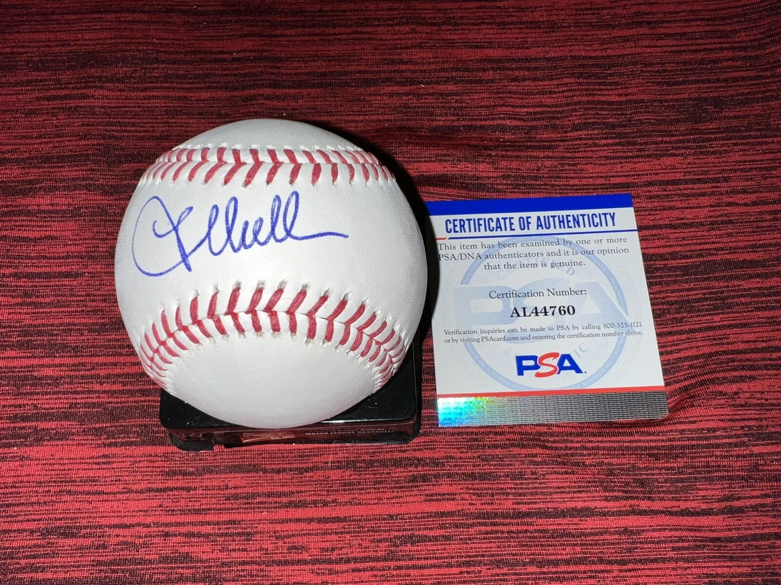 Lance McCullers Signed Official Major League Baseball Houston Astros PSA/DNA