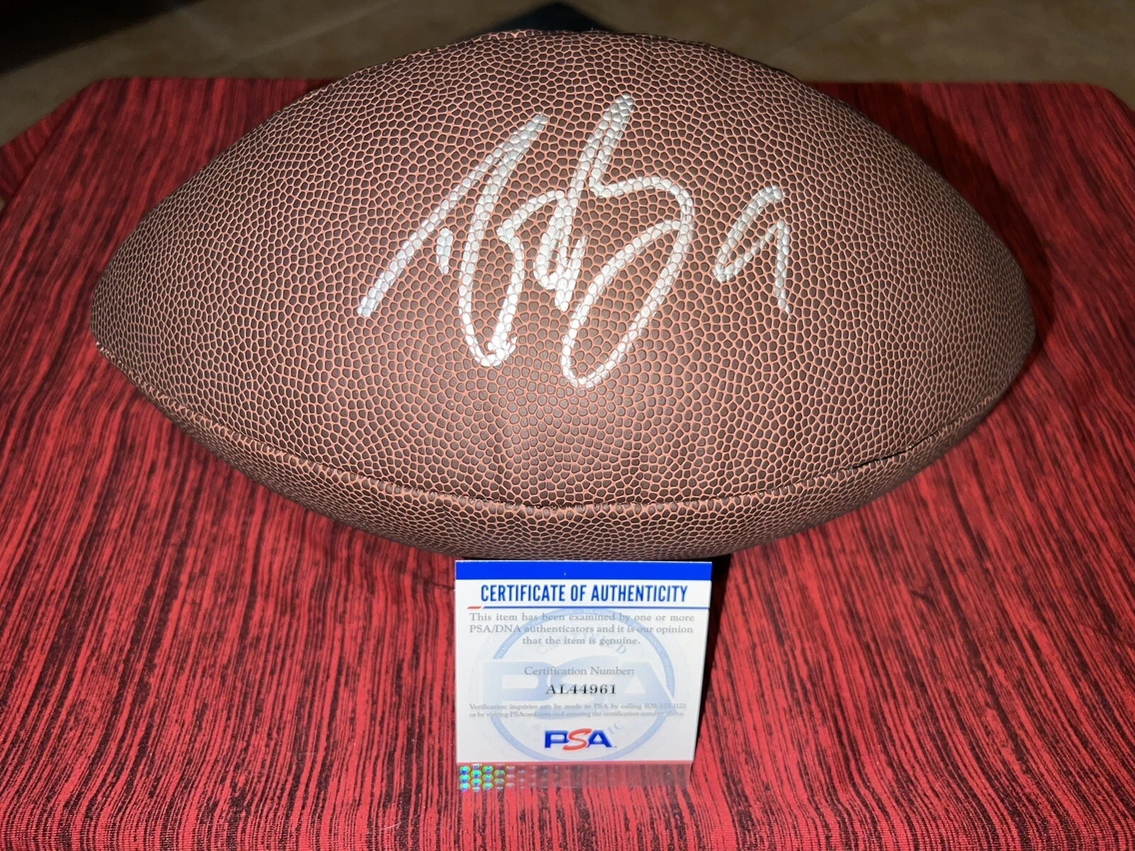 Drew Brees Signed NFL Football New Orleans Saints Superstar PSA/DNA