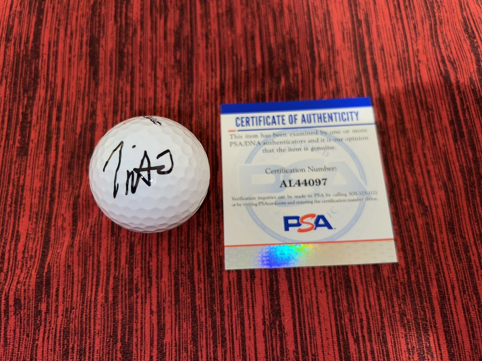 Mito Pereira Signed Official Titleist  Velocity Golf Ball PGA PSA/DNA #4